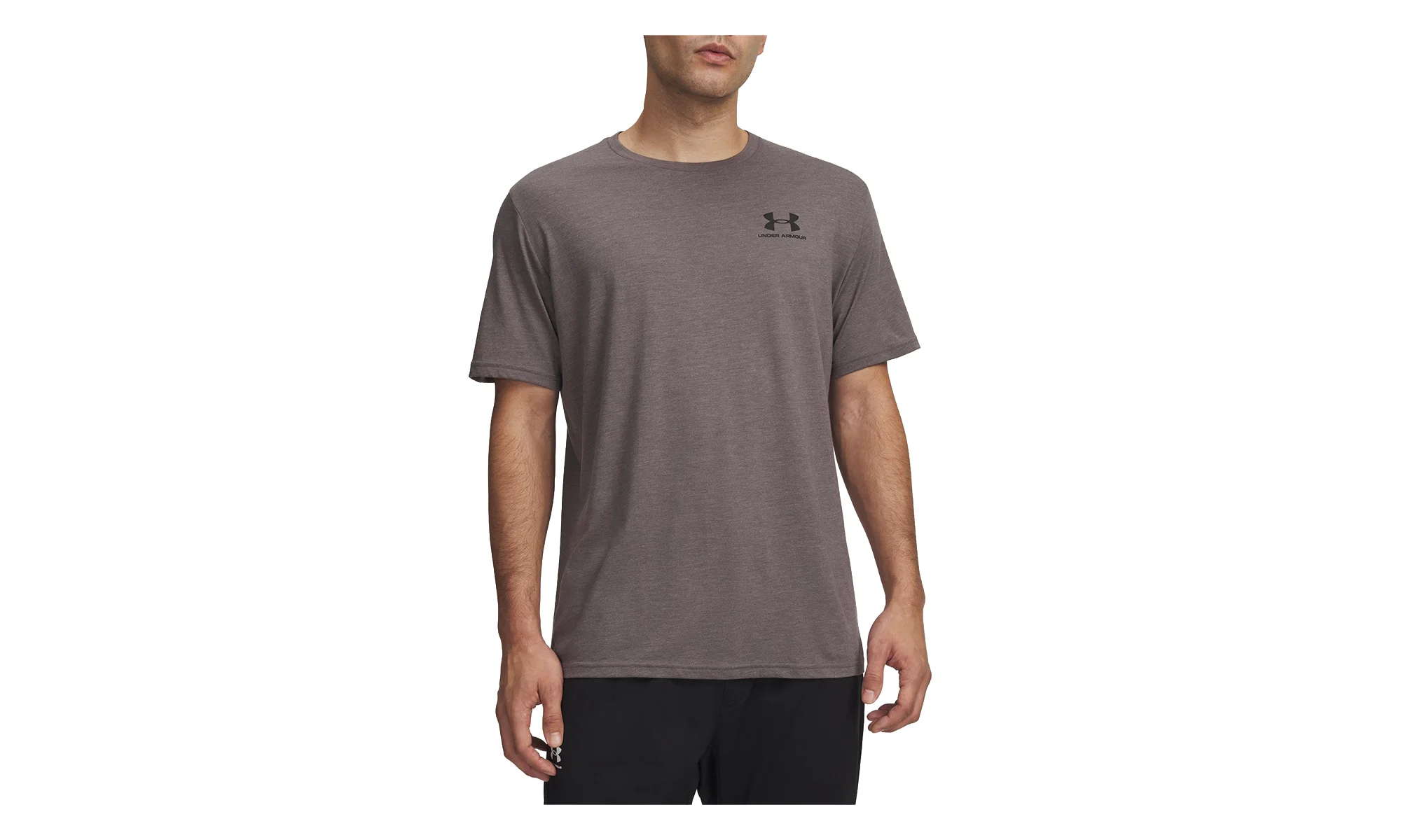 Sportstyle Left Chest Short-Sleeve T-Shirt "Charcoal Medium Heather / Black" 1326799 019 - 1
