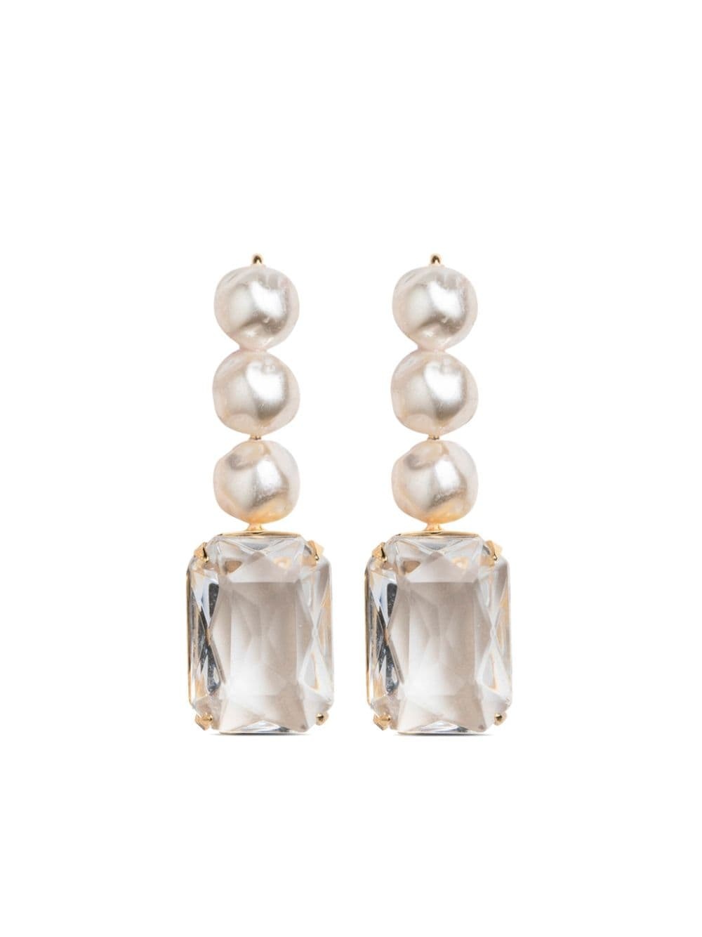 Patrizia pearl drop earrings - 1