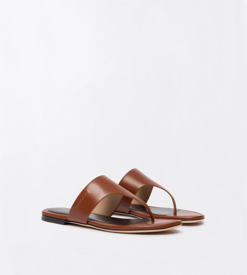 TOM FORD LEATHER LINA THONG SANDAL outlook