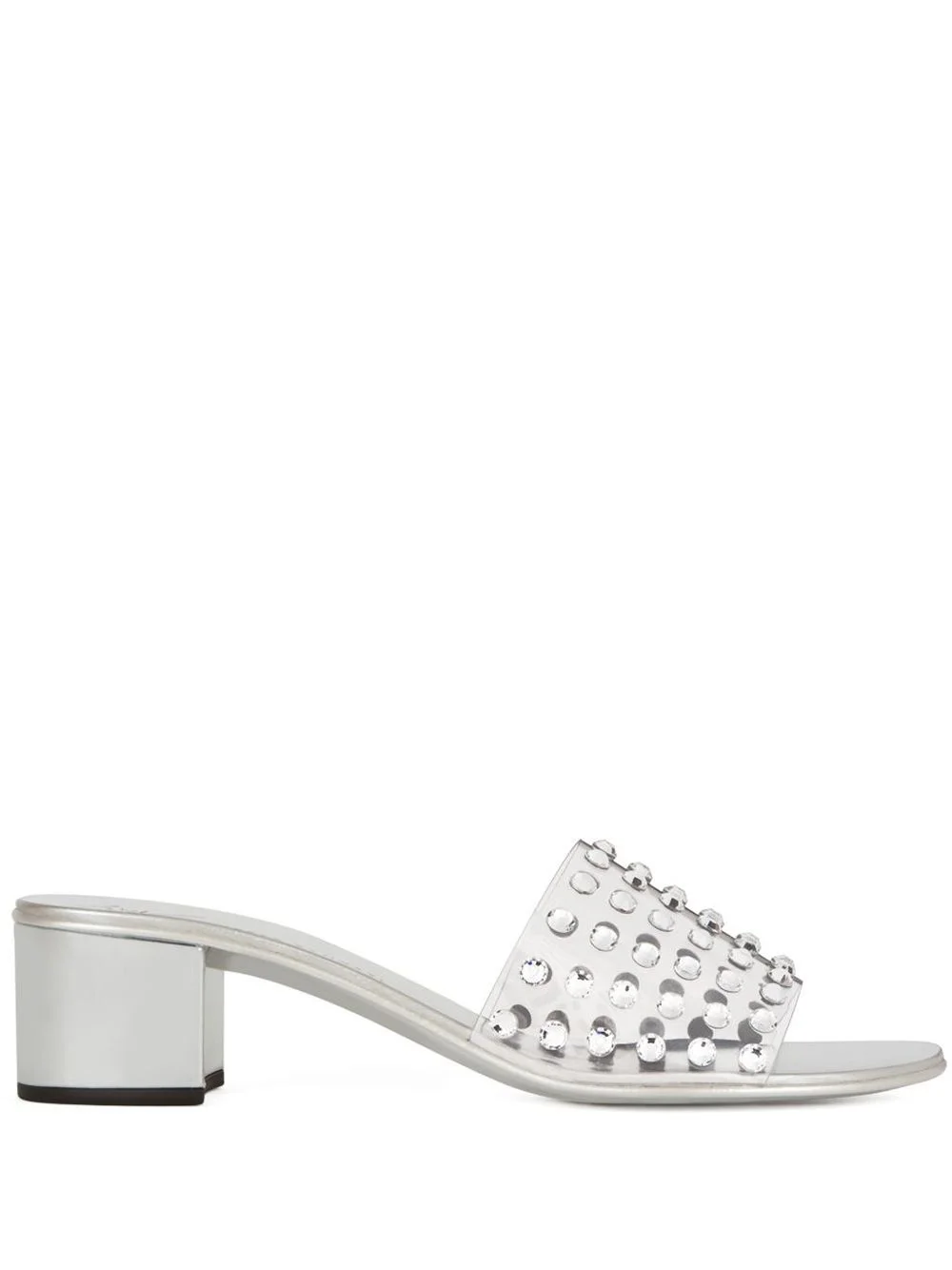 Adelia 40 crystal-embellished sandals - 1