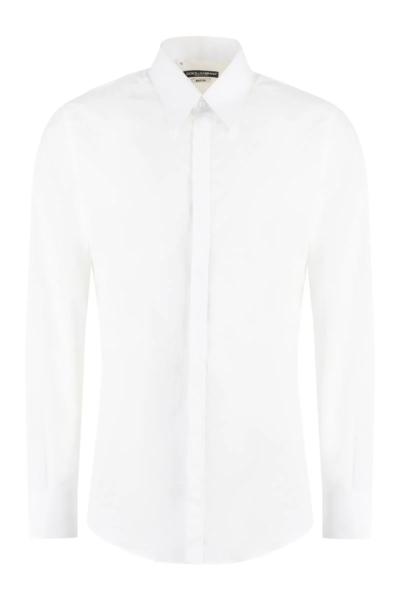 DOLCE & GABBANA COTTON SHIRT - 1
