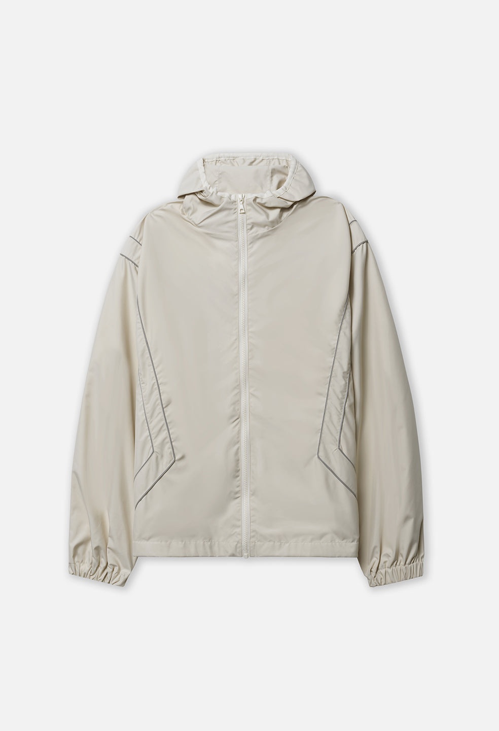 PANELED NYLON ANORAK - 1