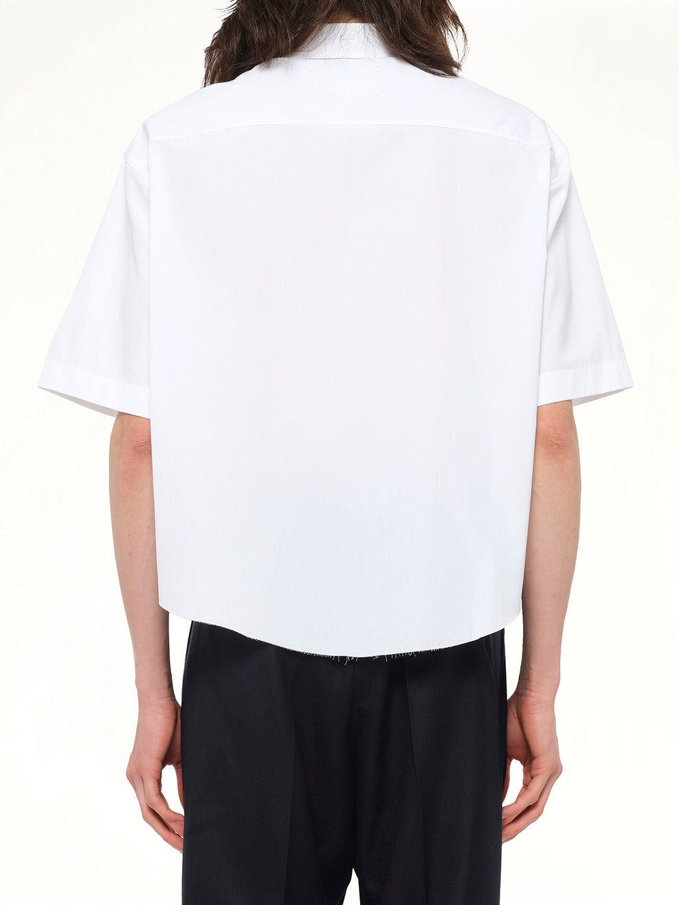 Short-sleeved Shirt in White - 5