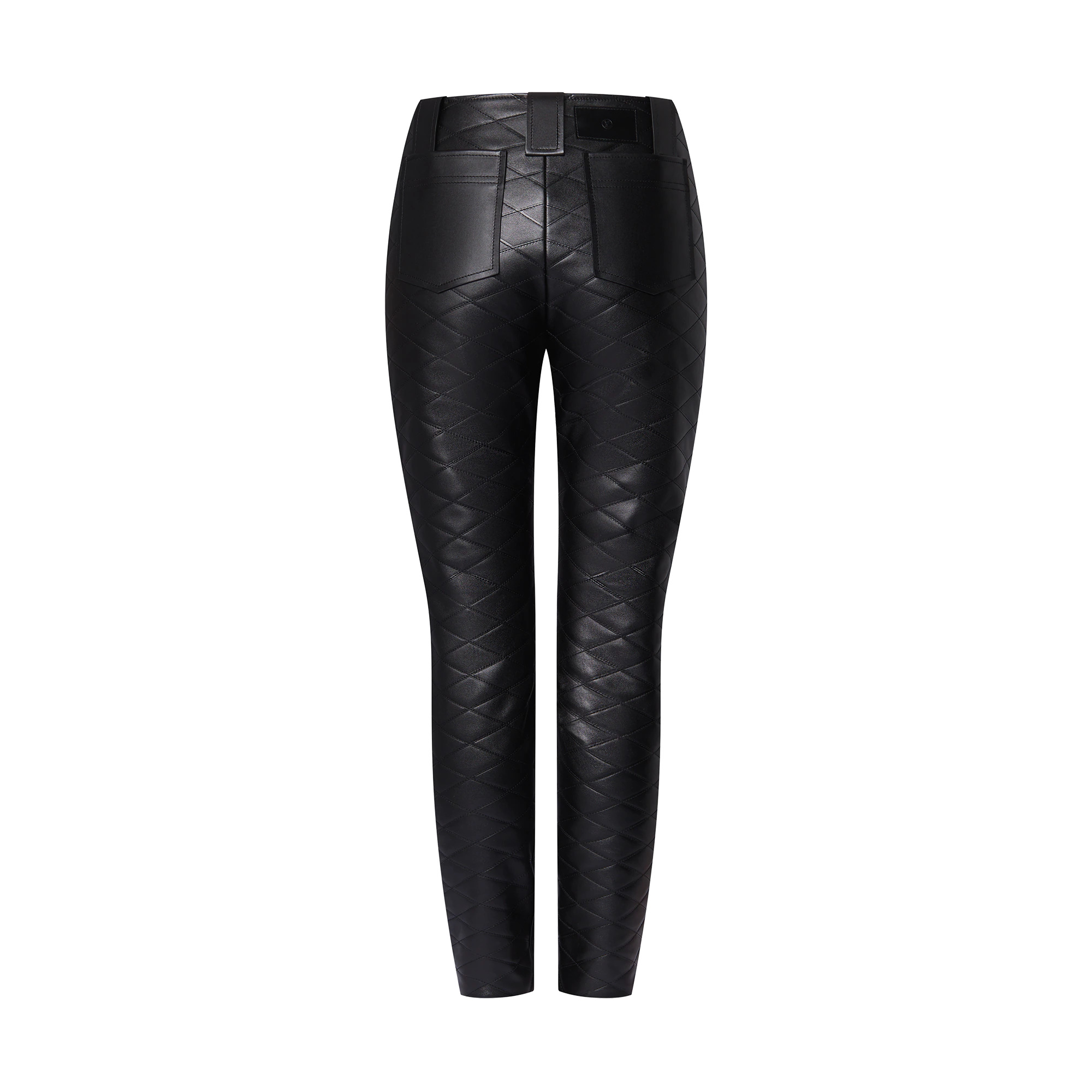 Malletage Leather Pants - 3