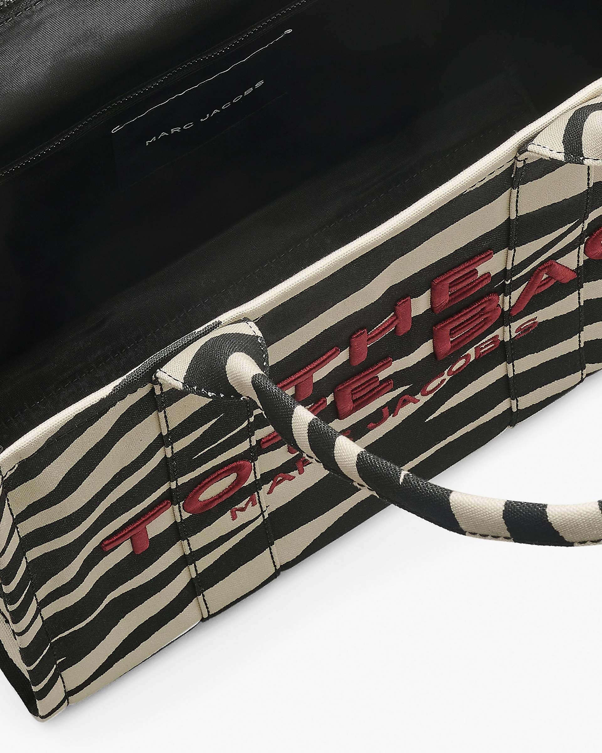 THE ZEBRA CANVAS LARGE TOTE BAG - 7