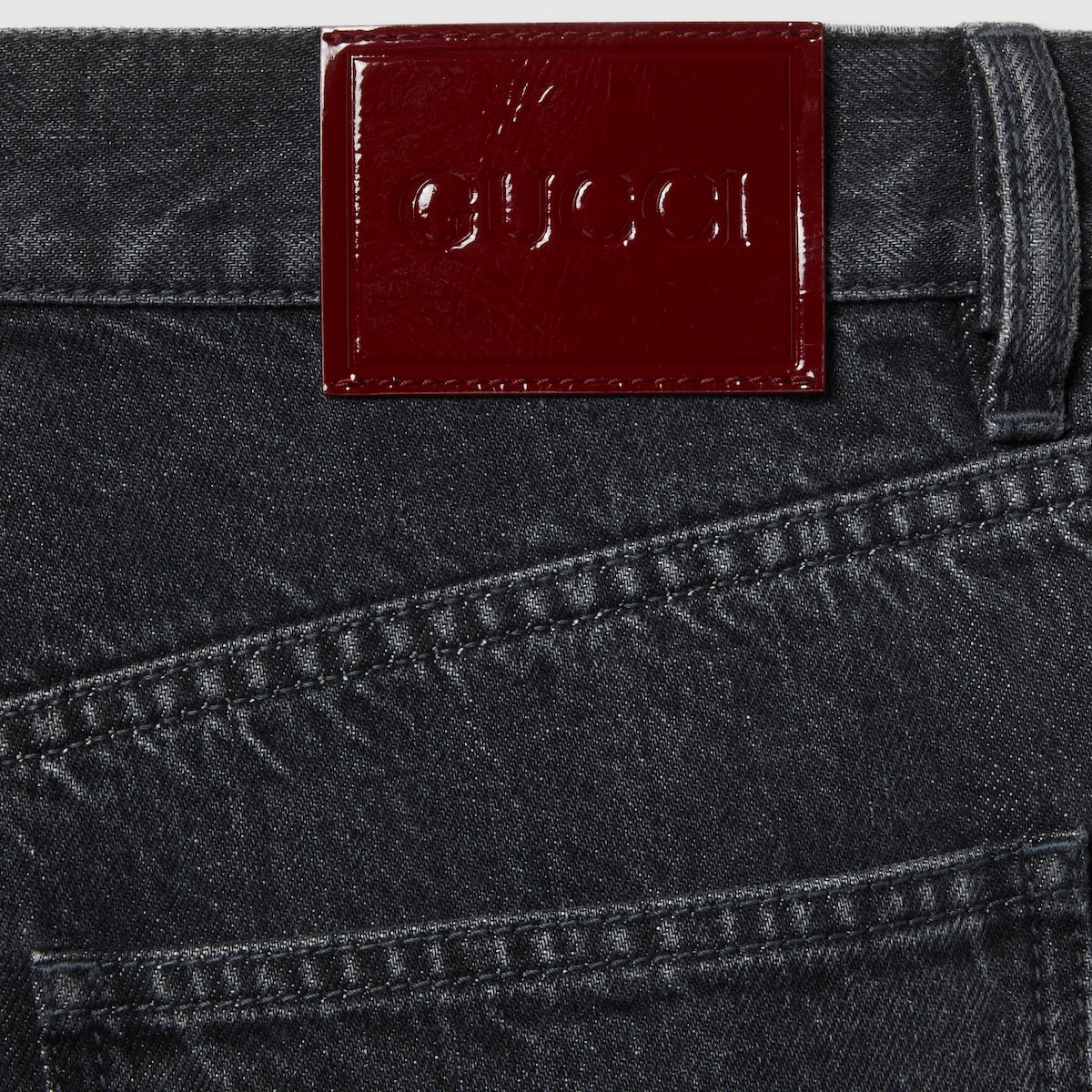 Wide leg denim pant - 7