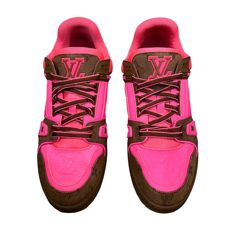 LOUIS VUITTON Trainers 'Pink Monogram' 1A8Z5E - 3
