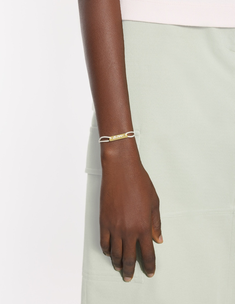 Maison Kitsuné MAISON KITSUNE x HANOIA LUNAR YEAR ROPE BRACELET outlook