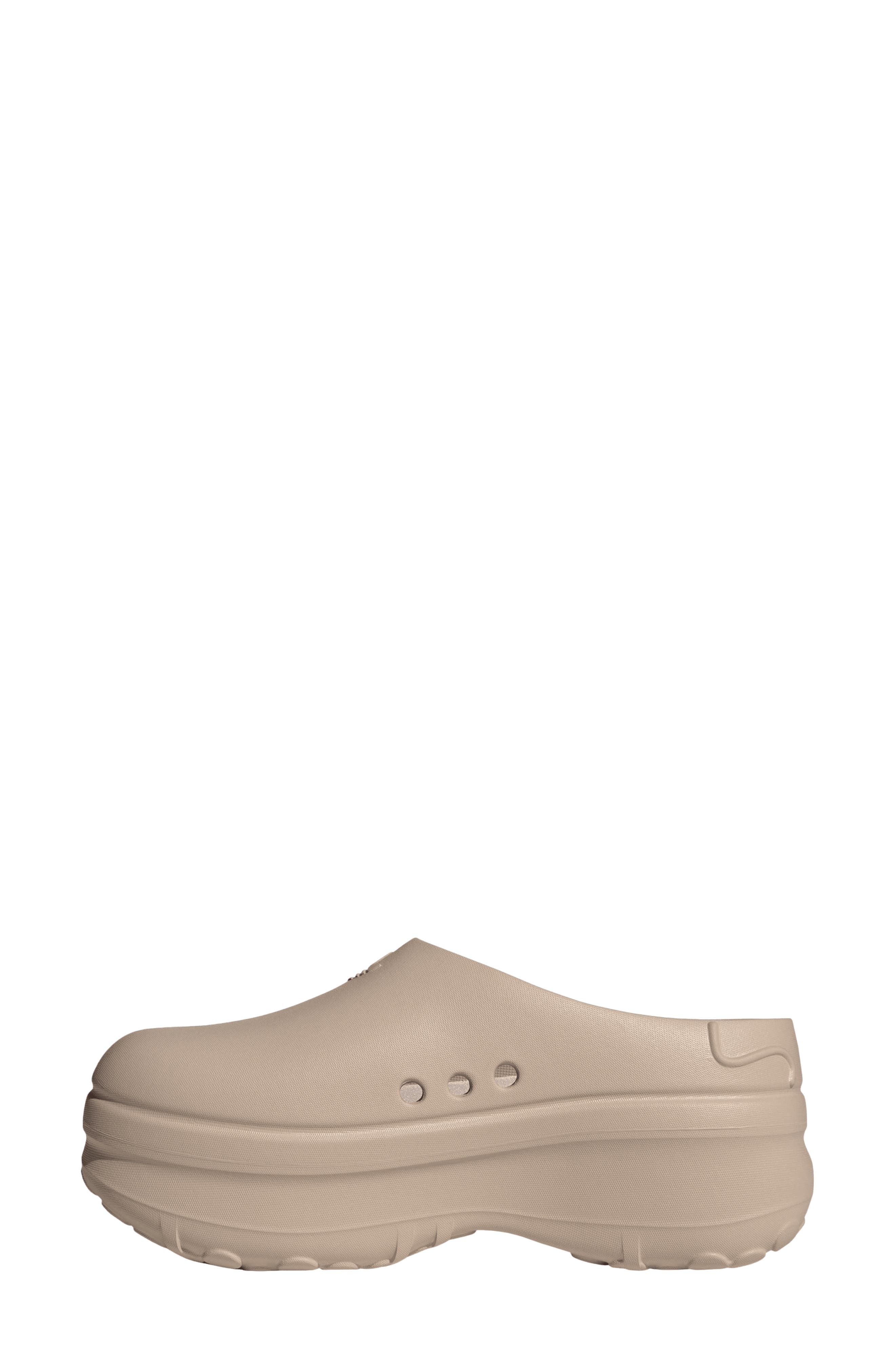 adidas Adifom Stan Smith Platform Mule in Taupe/Wonder Taupe/Black at Nordstrom - 6