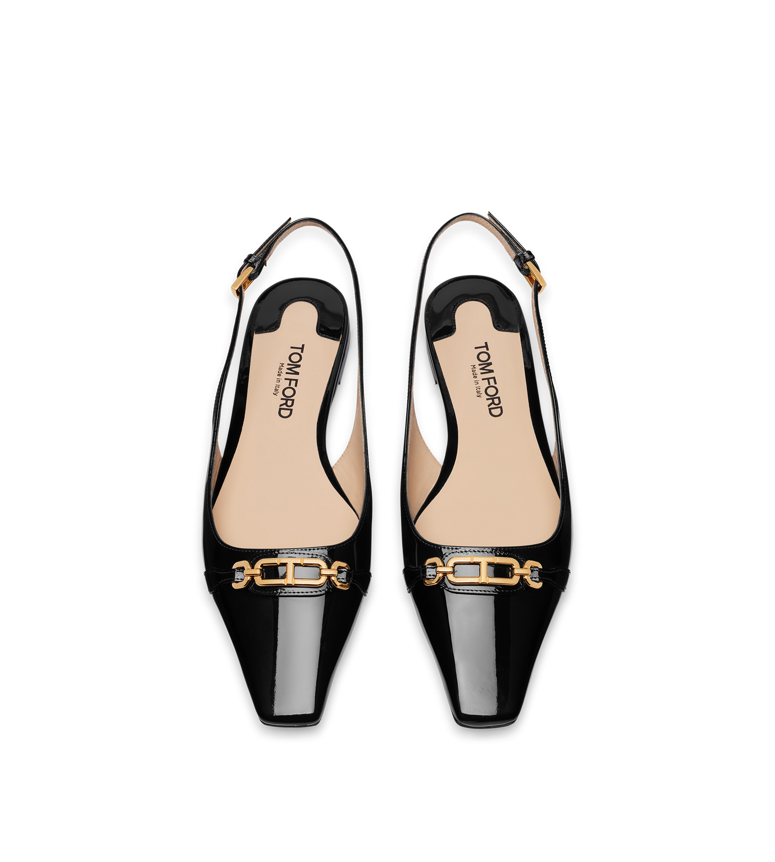 PATENT LEATHER WHITNEY SLINGBACK BALLERINA - 4