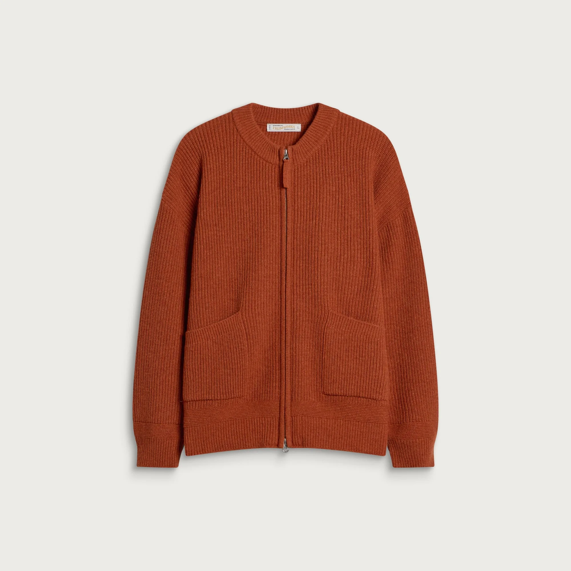 FrizmWORKS Wool Deck Zipup Cardigan - 1