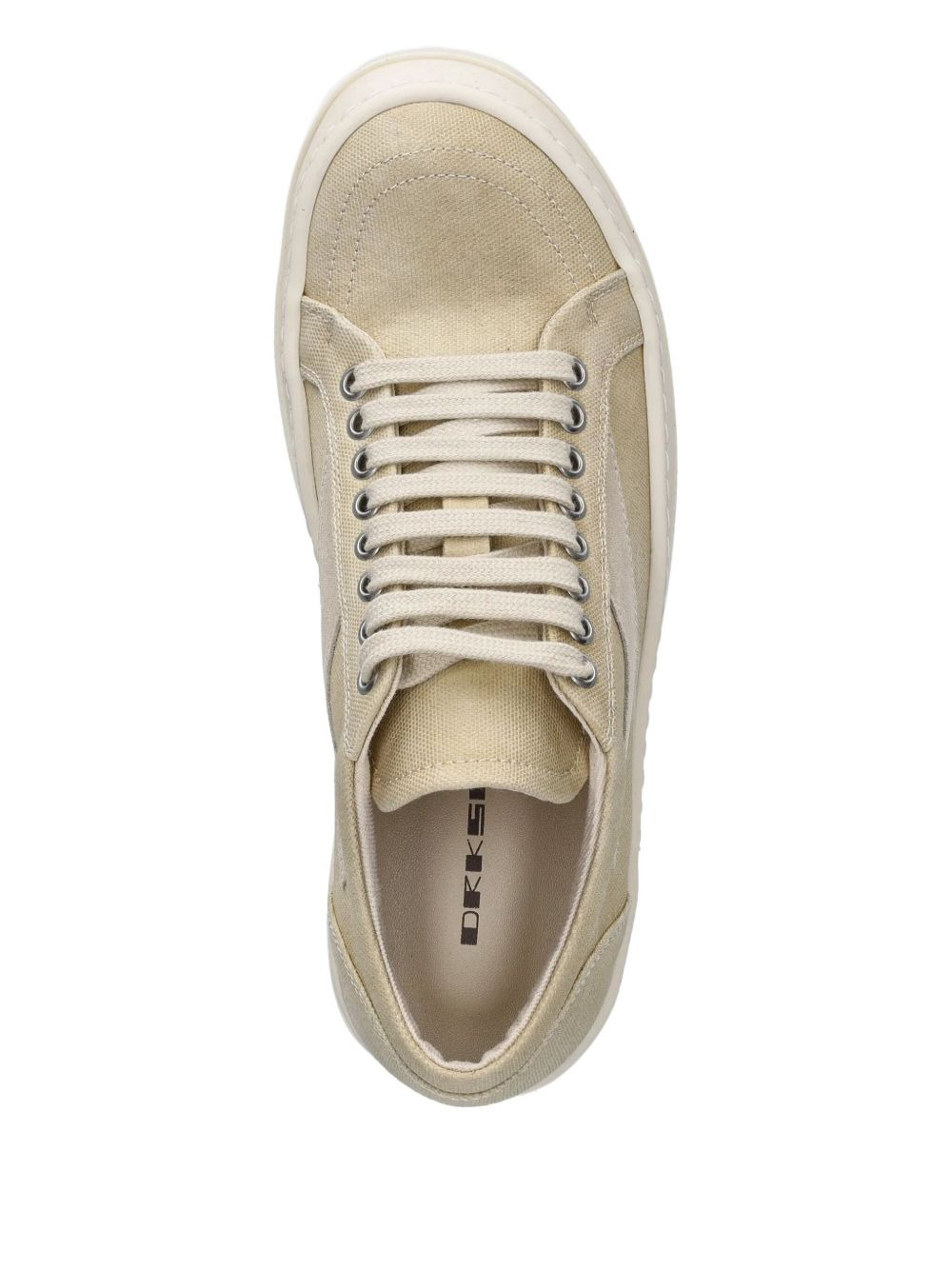 Vintage lace-up low-top sneakers - 3