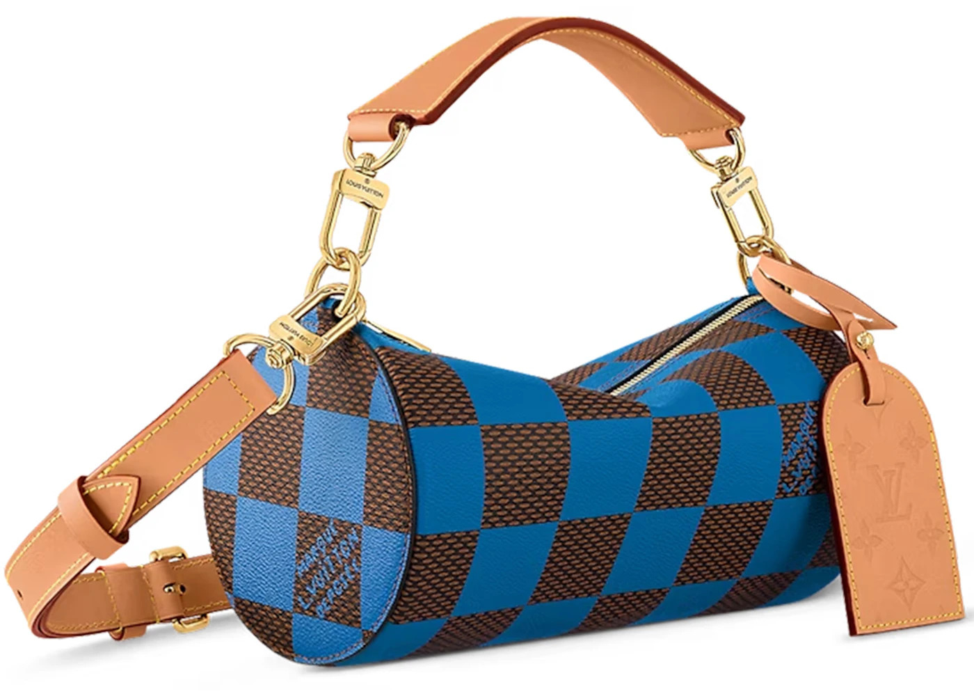 Louis Vuitton Soft Polochon PM Damier Pop Blue - 4