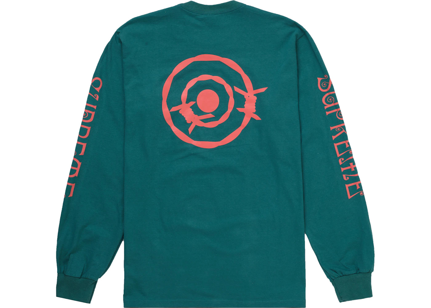 Supreme SOUTH2 WEST8 L/S Pocket Tee Teal - 2