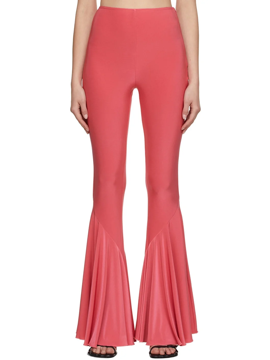 Pink Thea Flare Leggings - 1