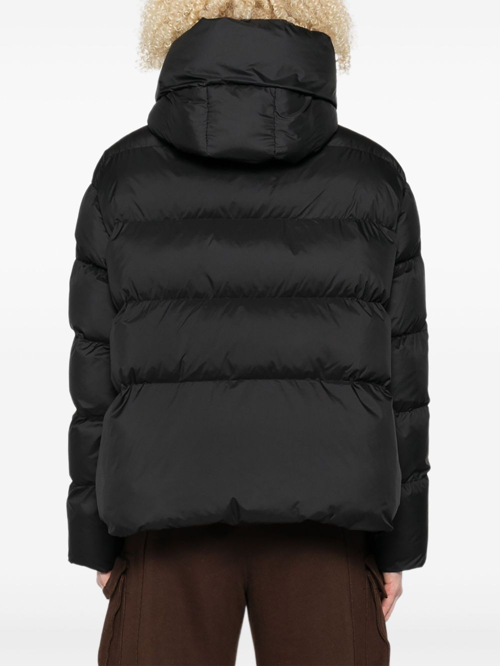quilted high-neck jacket - 4