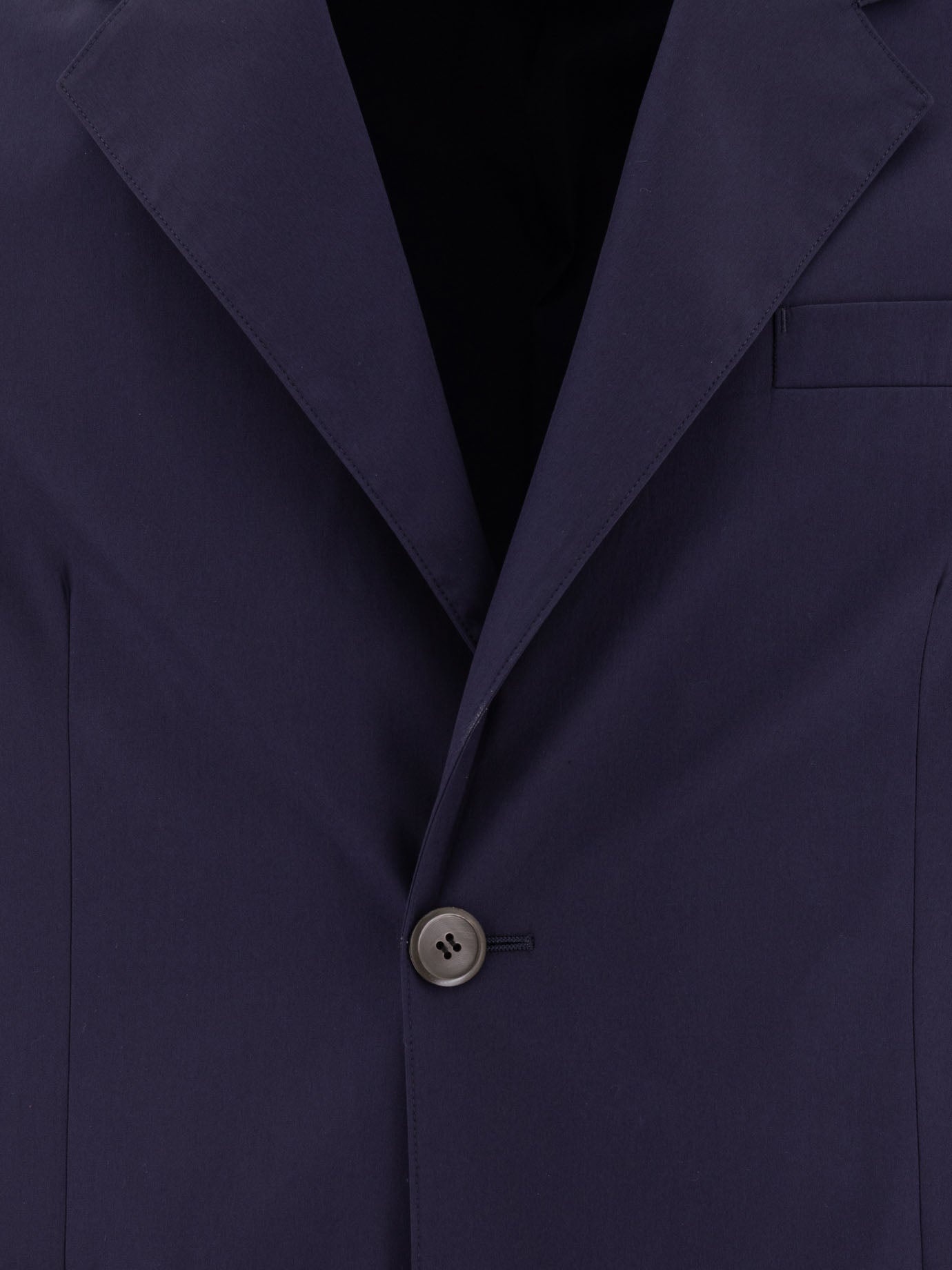 Prada Single-breasted Cotton Blend Blazer - 3