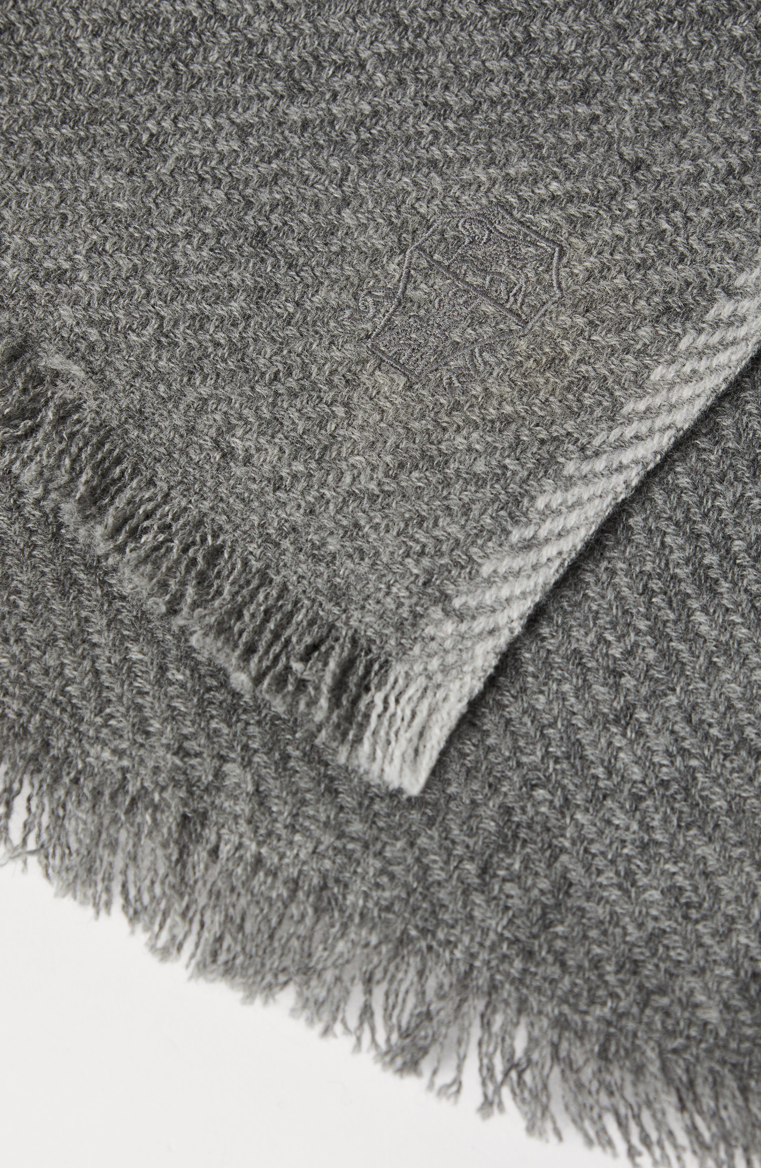 Brunello Cucinelli Cashmere scarf in Medium Grey at Nordstrom - 4
