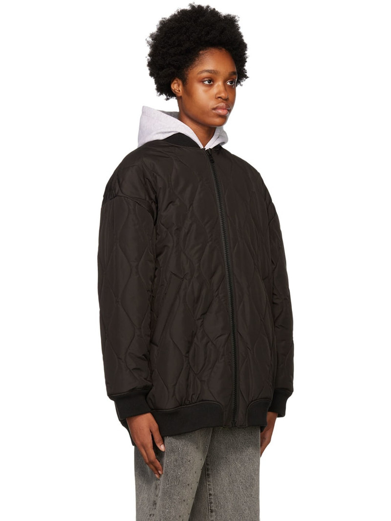Black Quilted Jacket 2