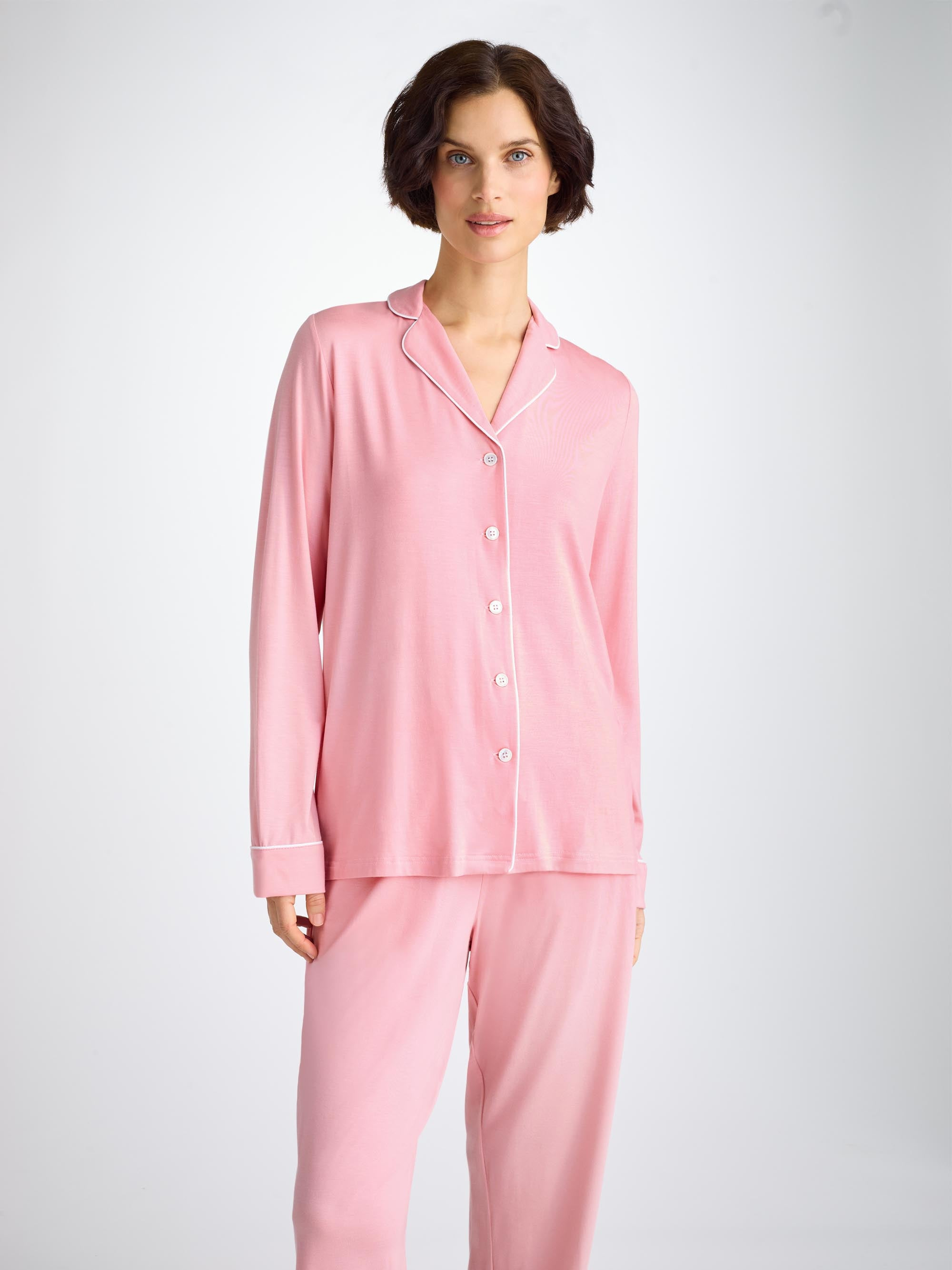 Women's Pajamas Lara Micro Modal Stretch Ballet Pink - 3