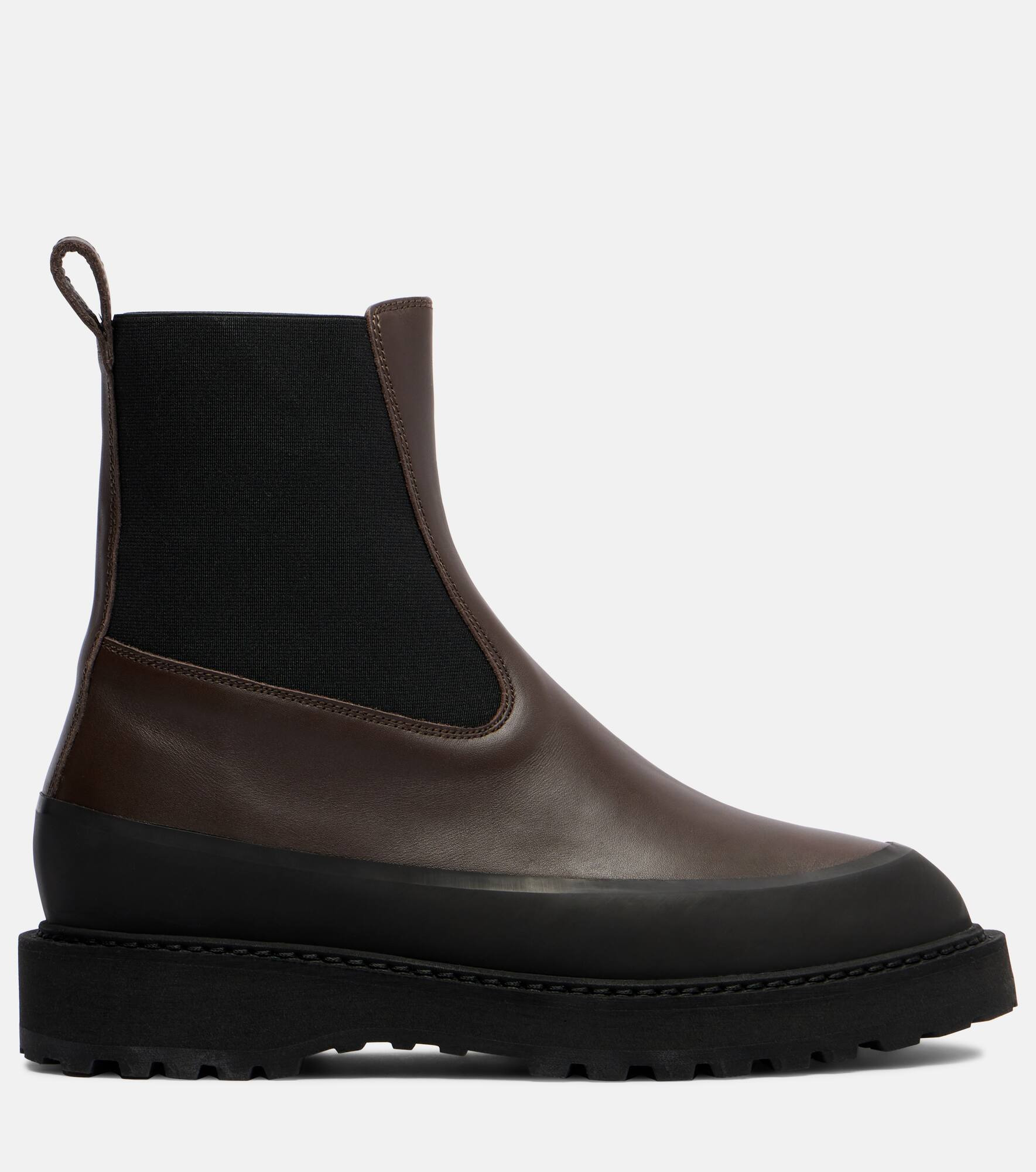 Dolomite leather Chelsea boots - 4