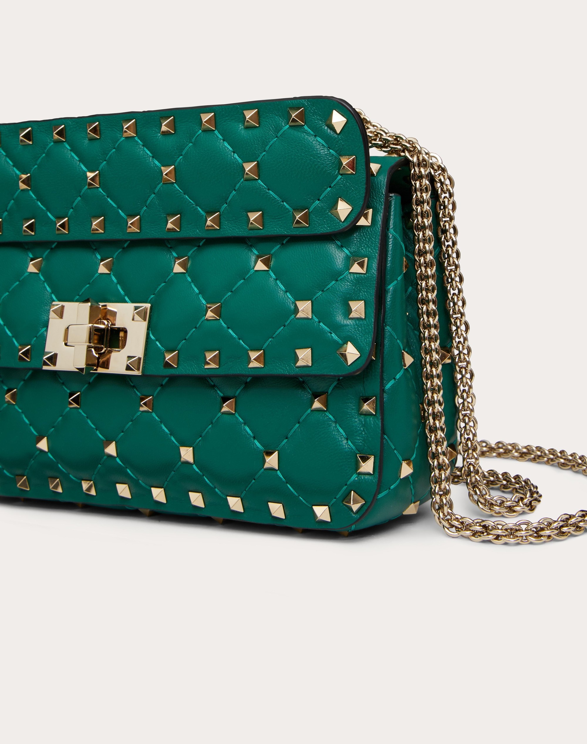 SMALL NAPPA ROCKSTUD SPIKE BAG - 5