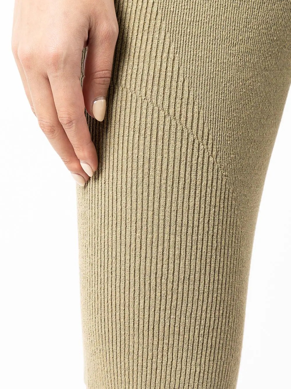 Sierra ribbed-knit shorts - 6