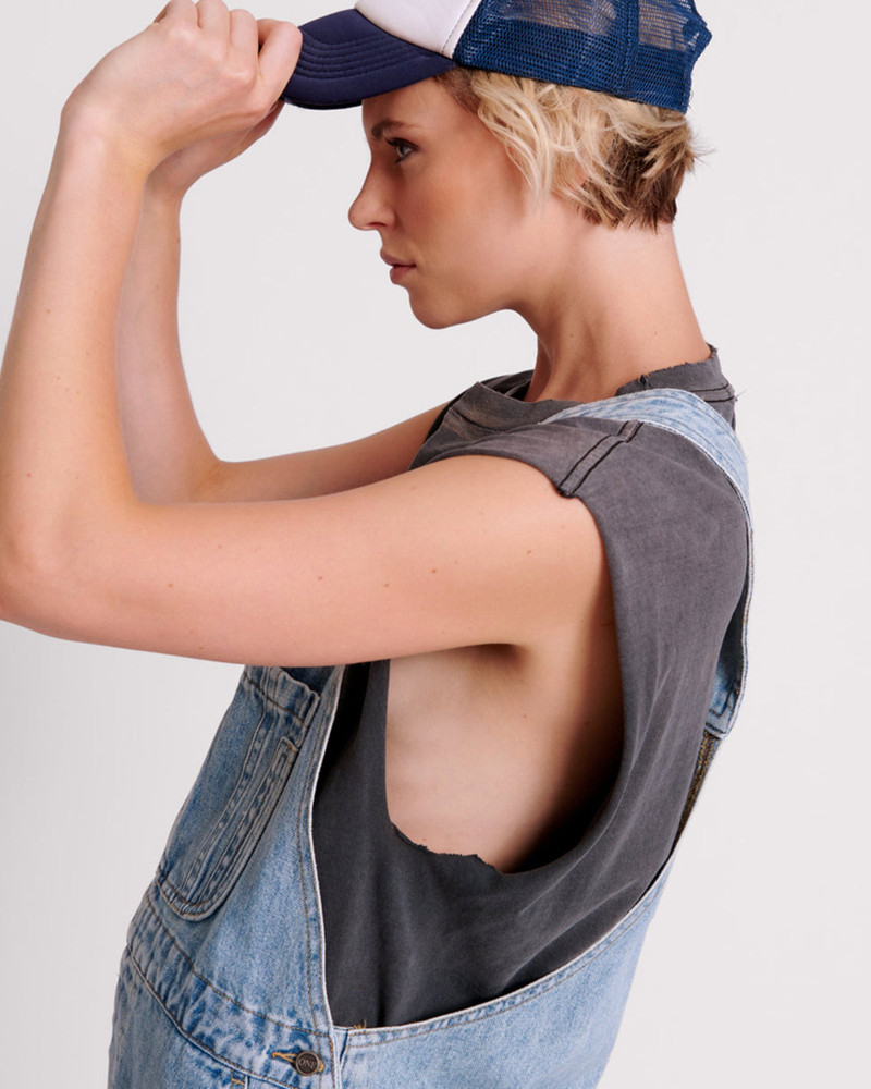 Stanton St Denim Mini Pini Dress - Hendrixe 5
