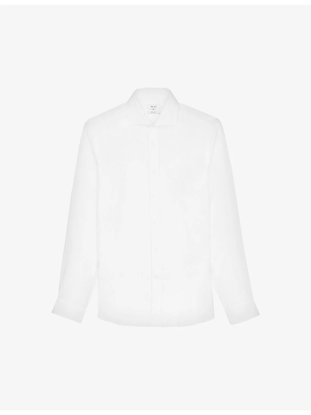Ruban regular-fit linen shirt - 1