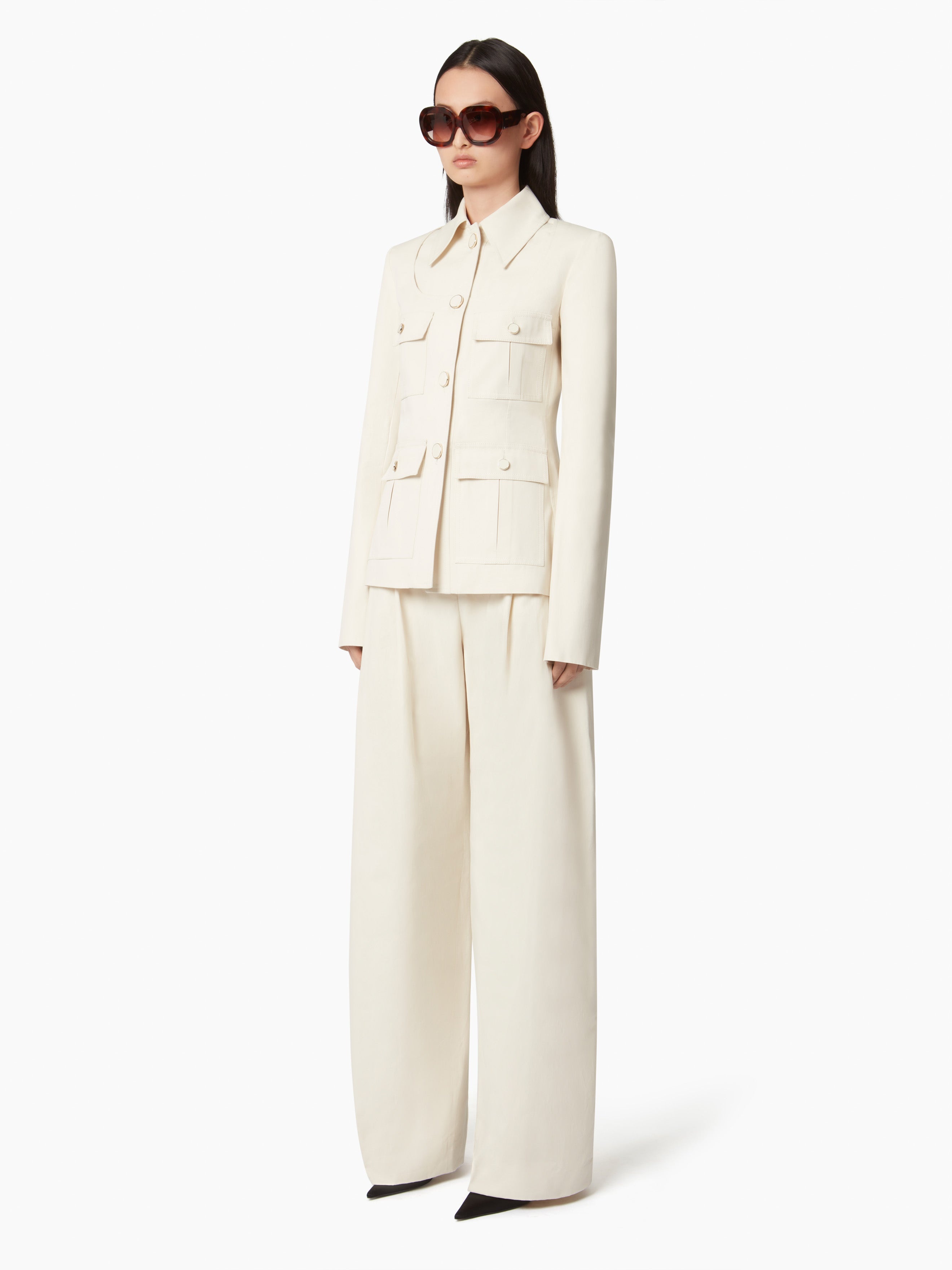 COTTON SAHARIENNE JACKET - 2