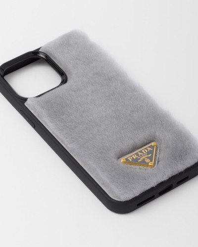 Prada Shearling cover for iPhone 13 Pro Max outlook