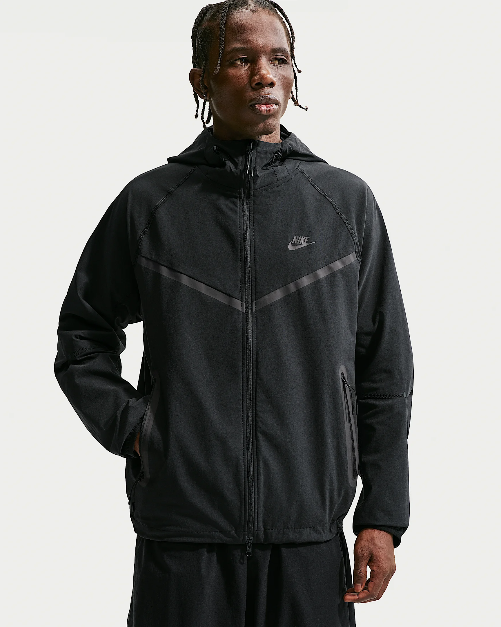 Nike Tech Men's Dri-FIT Woven Full-Zip Windrunner Jacket - 1