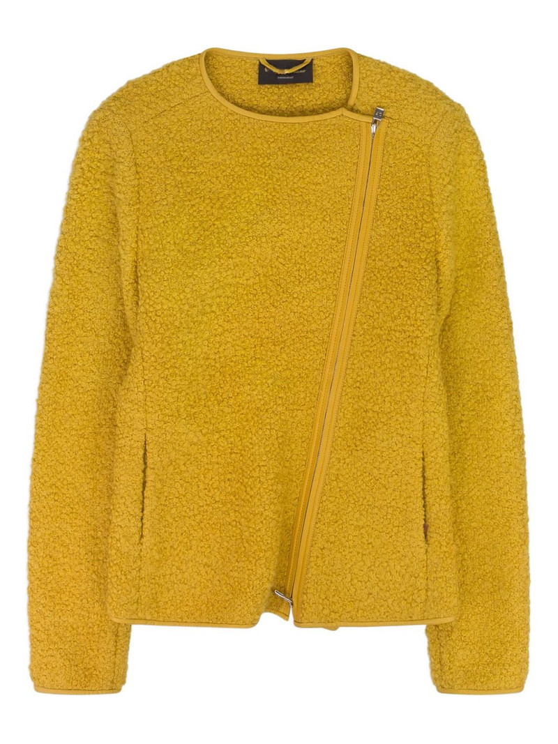 Evening asymmetrical zip-front jacket 1