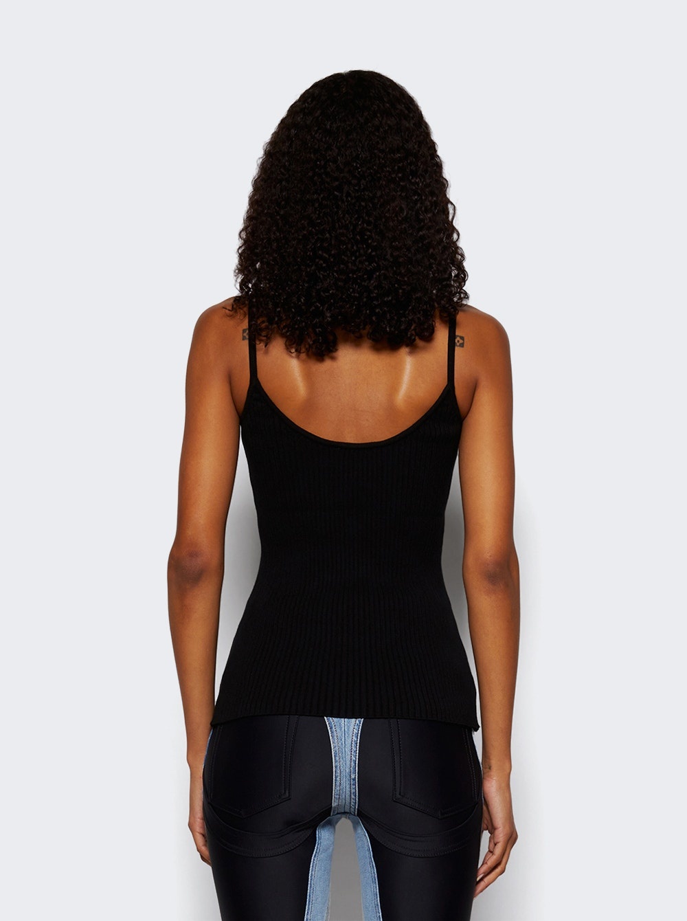 Reedition Knit Tank Top Black - 5