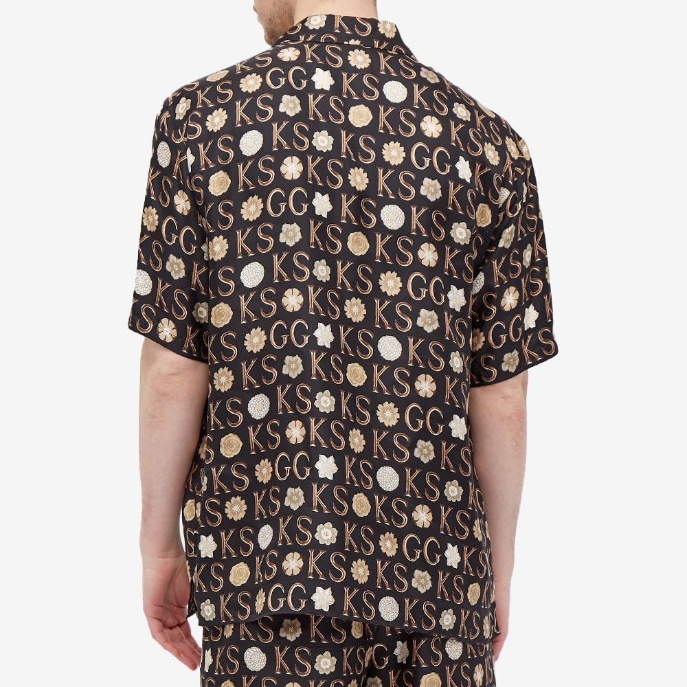 Gucci KS GG Patterned Vacation Shirt - 6