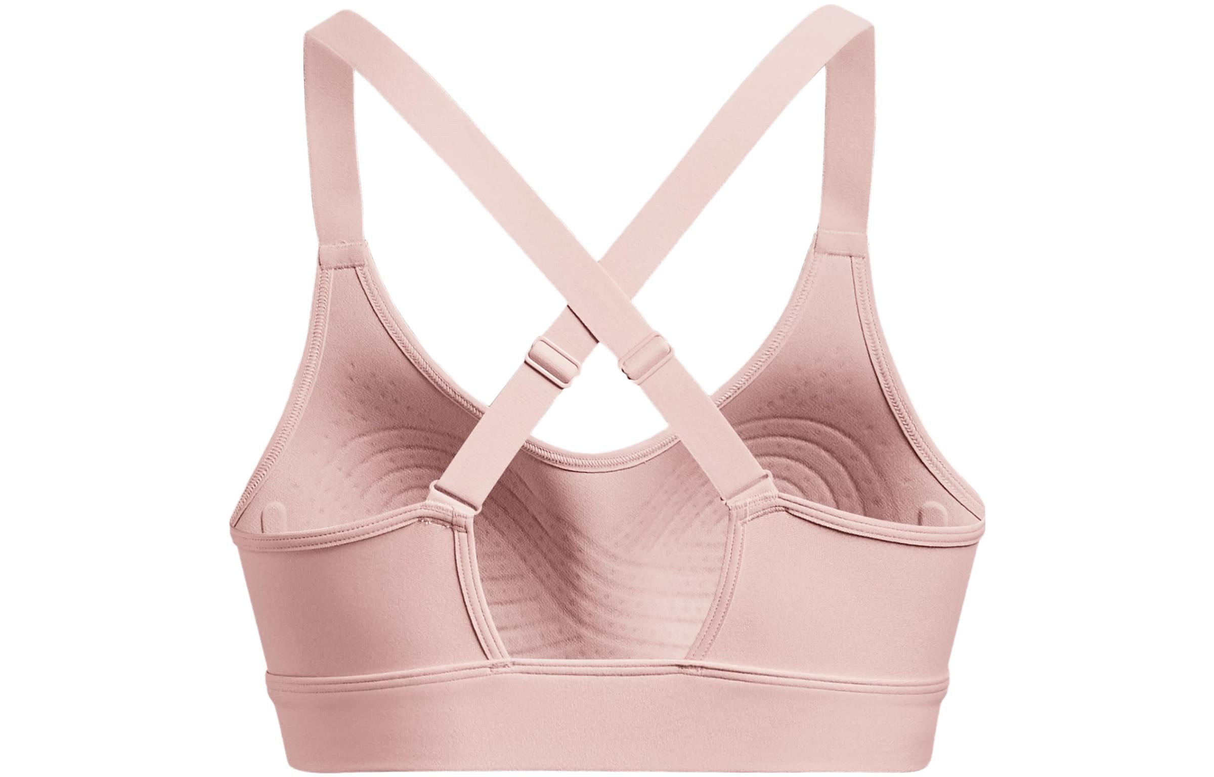 (WMNS) Under Armour Continuum Mid Sports Bra 'Light Pink' 1372559-676 - 2