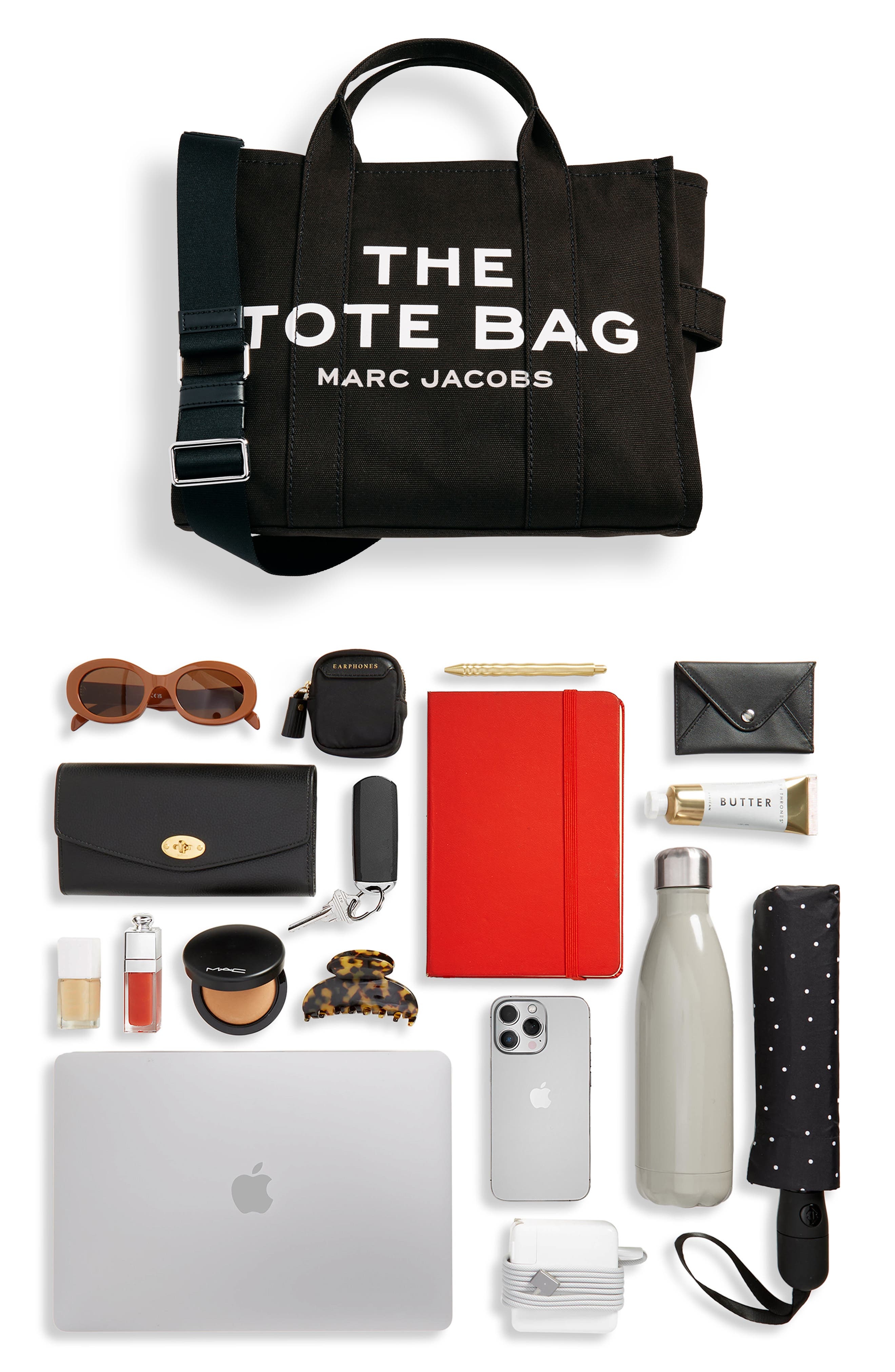 Marc Jacobs The Canvas Medium Tote Bag in Black at Nordstrom - 6