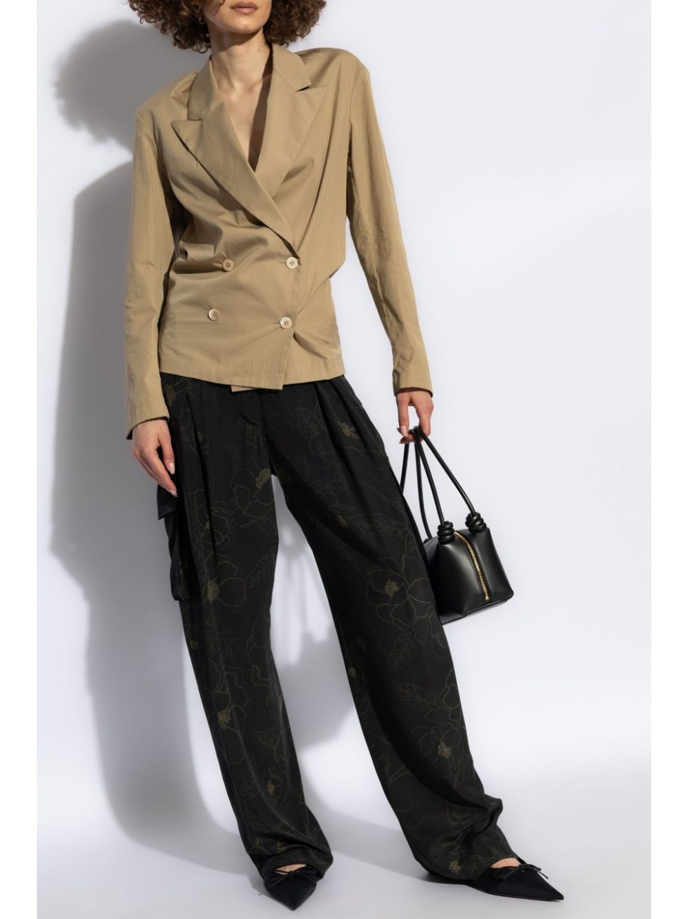 DRIES VAN NOTEN Women Polkam Pants - 3