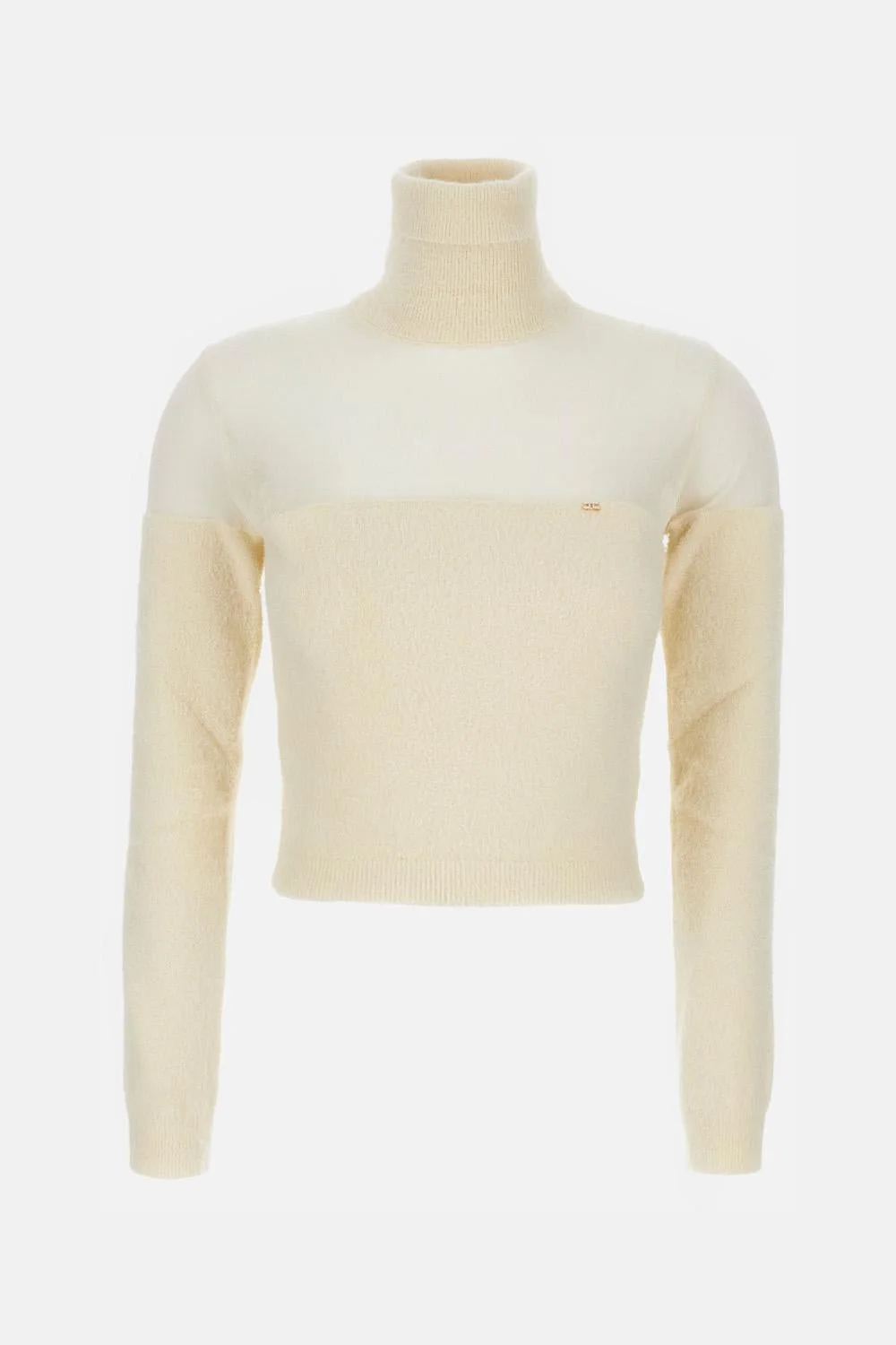 Turtleneck with Brushed Insert - 1