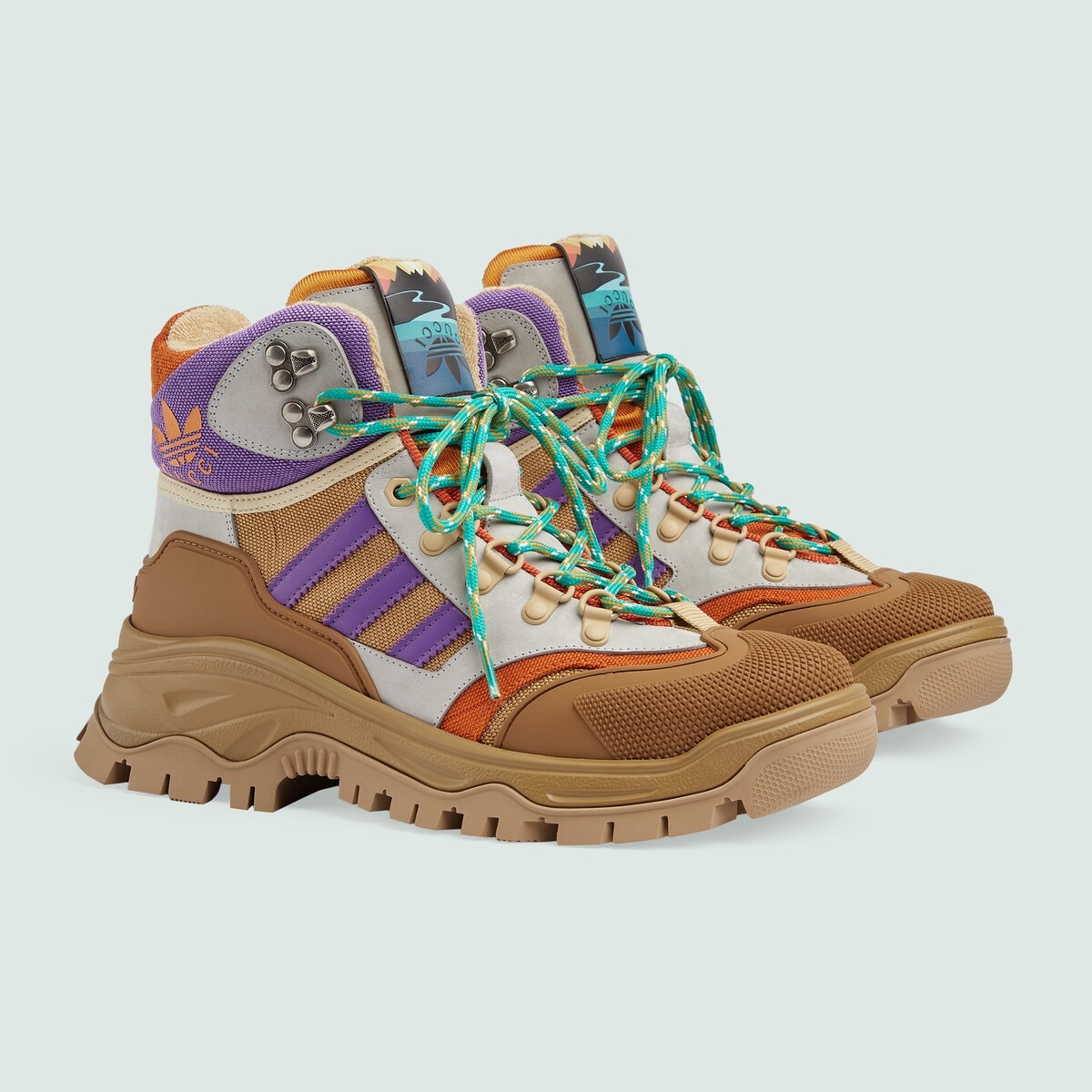 adidas x Gucci women's lace up boot - 2