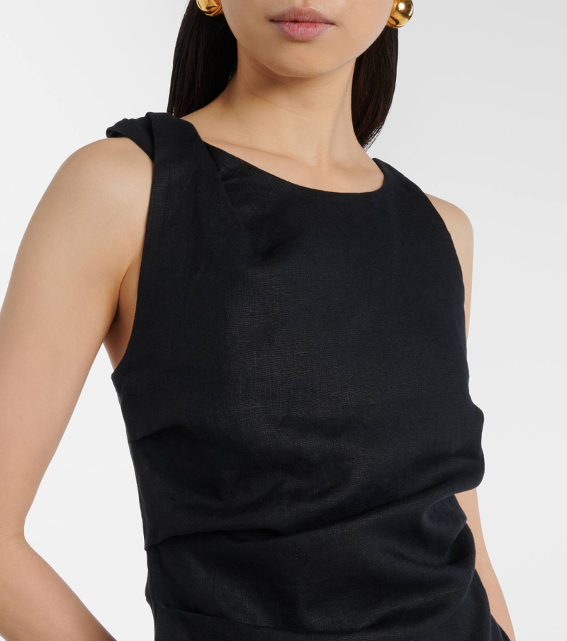 Cera linen midi dress 4