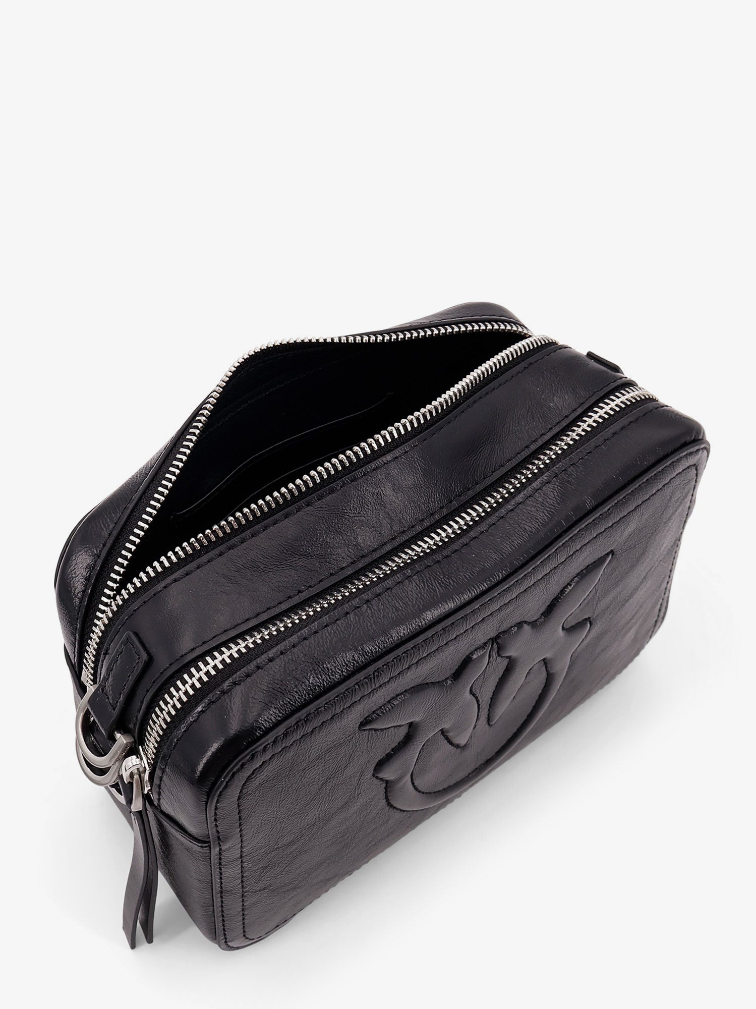 Pinko Carrie Leather Shoulder Bag - 4