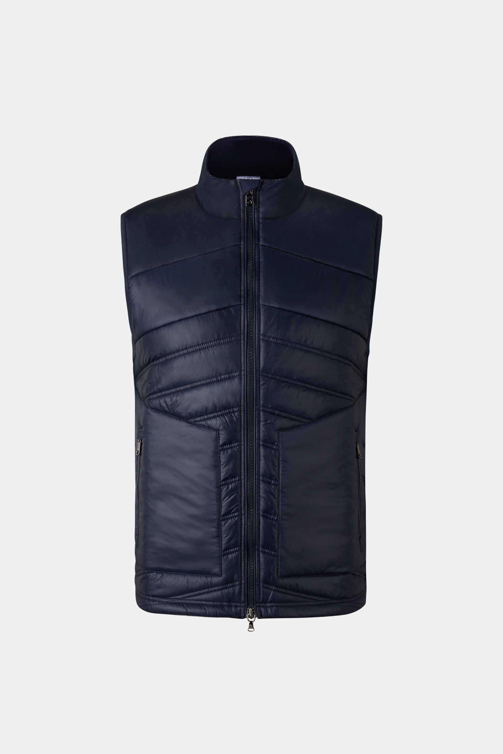 Jay Quilted waistcoat in Navy blue - 1