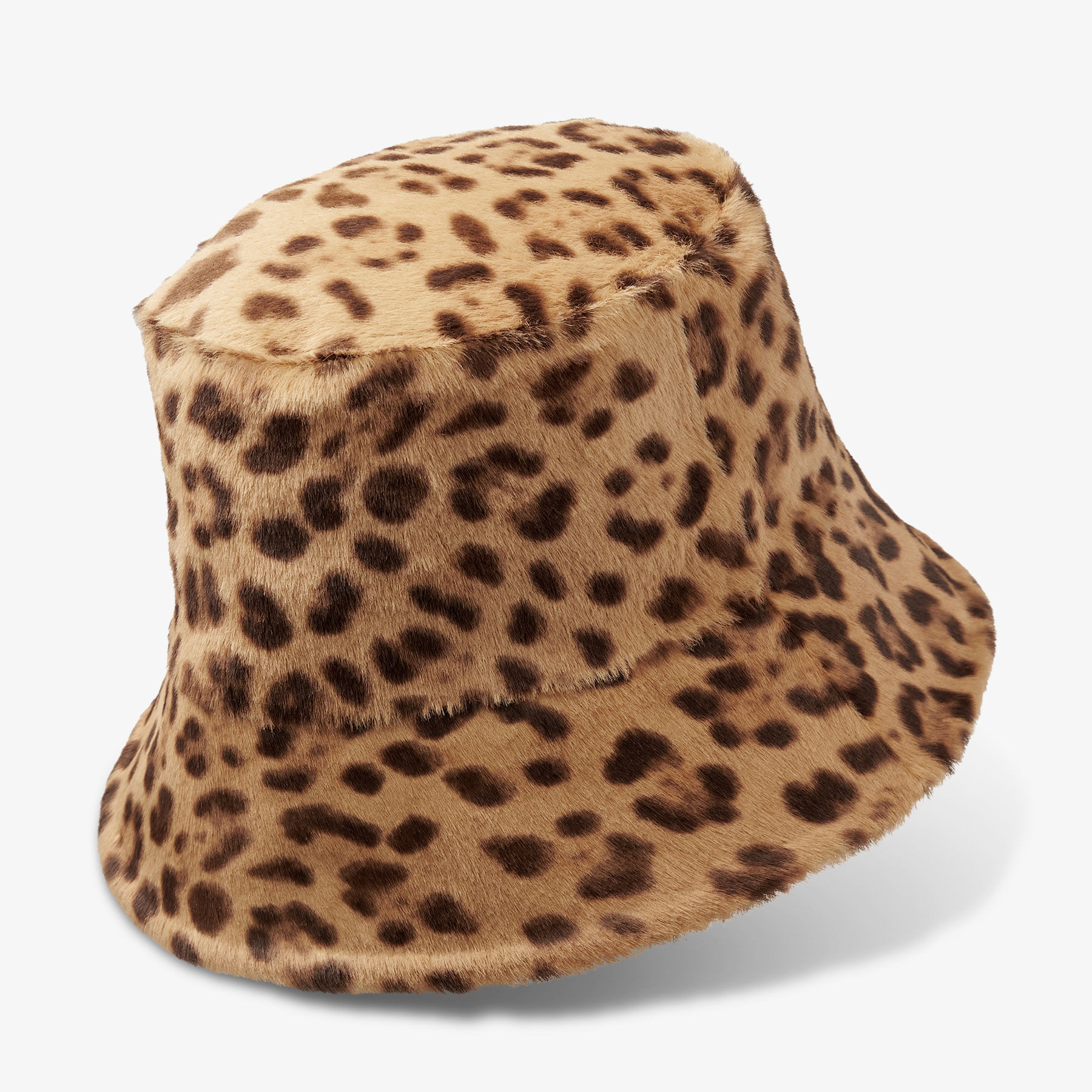 Isolde Bucket Hat
Natural Leopard Print Pony Bucket Hat - 2