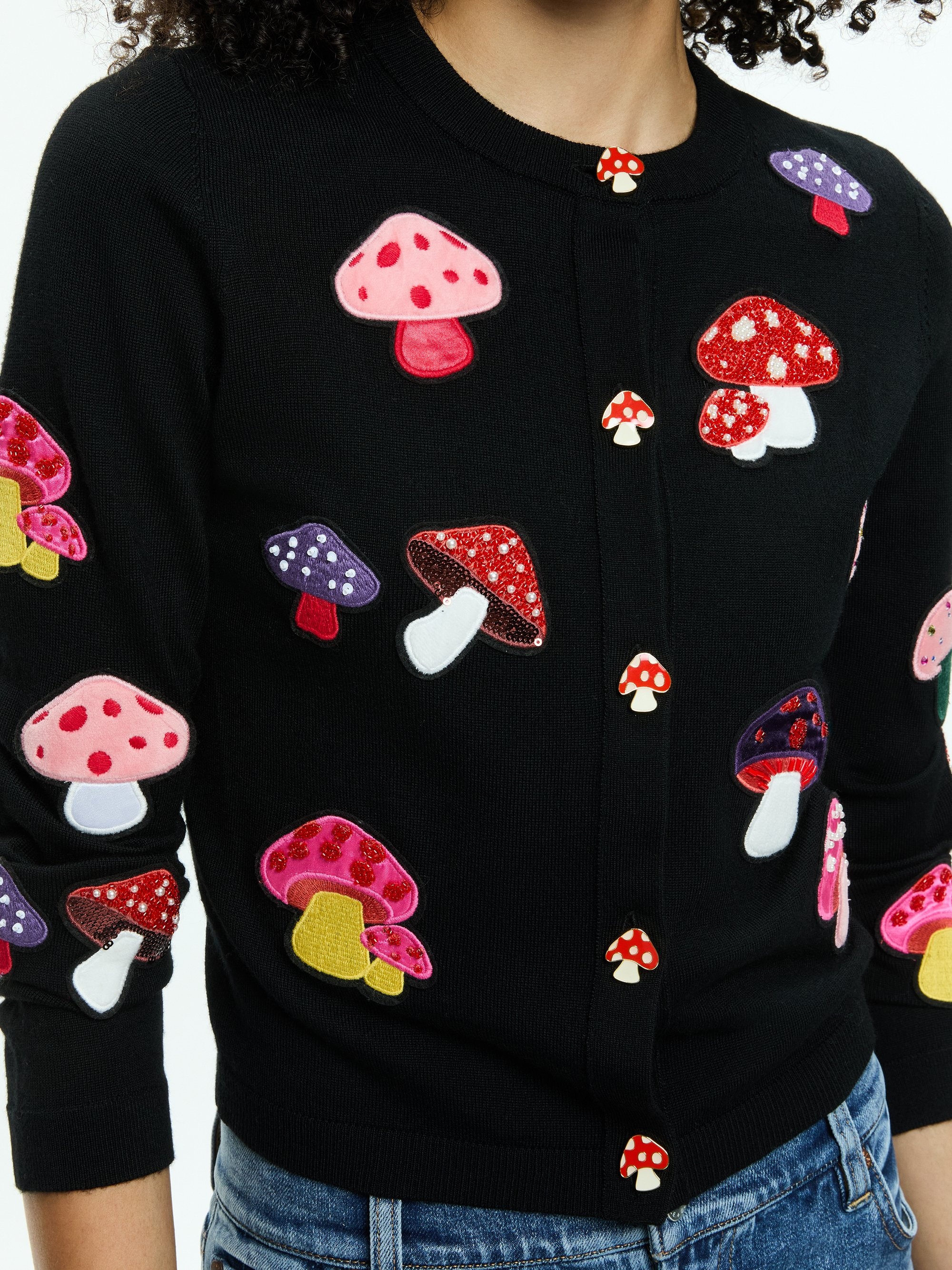 RUTHY MUSHROOM CARDIGAN - 5
