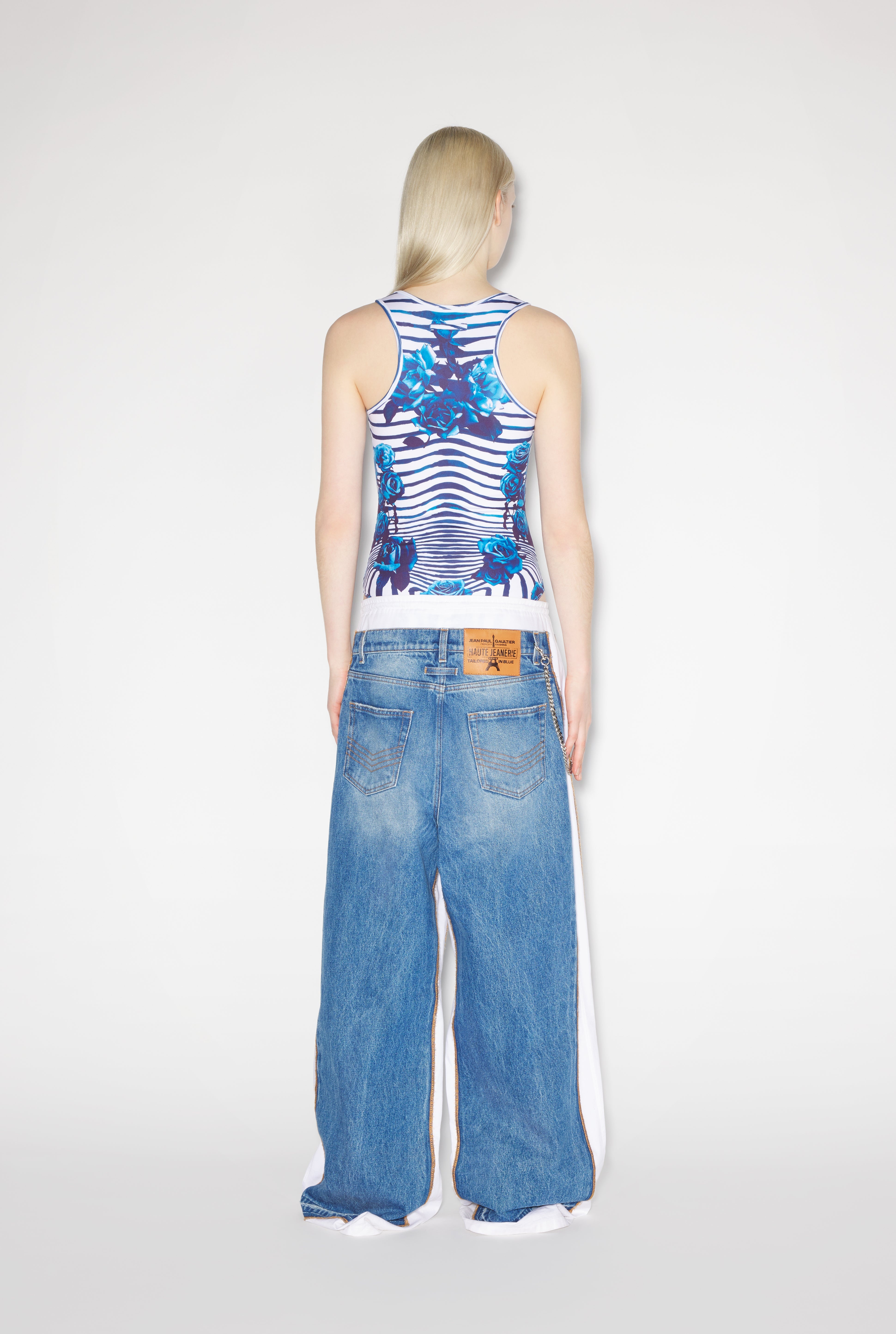 THE BLUE FLOWER BODY MORPHING BODYSUIT - 3
