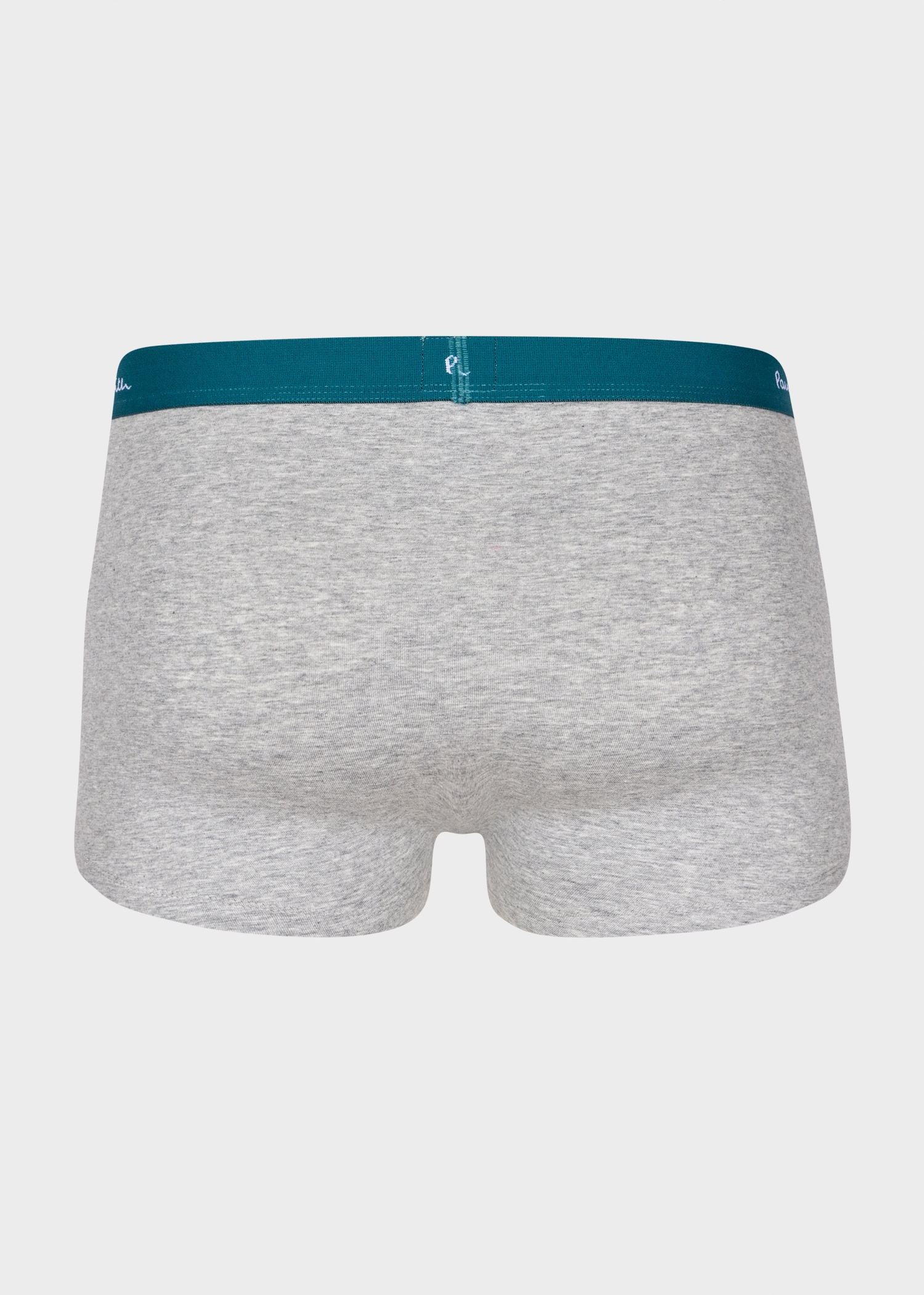 Grey, Blue And Black Boxer Briefs Three Pack - 3