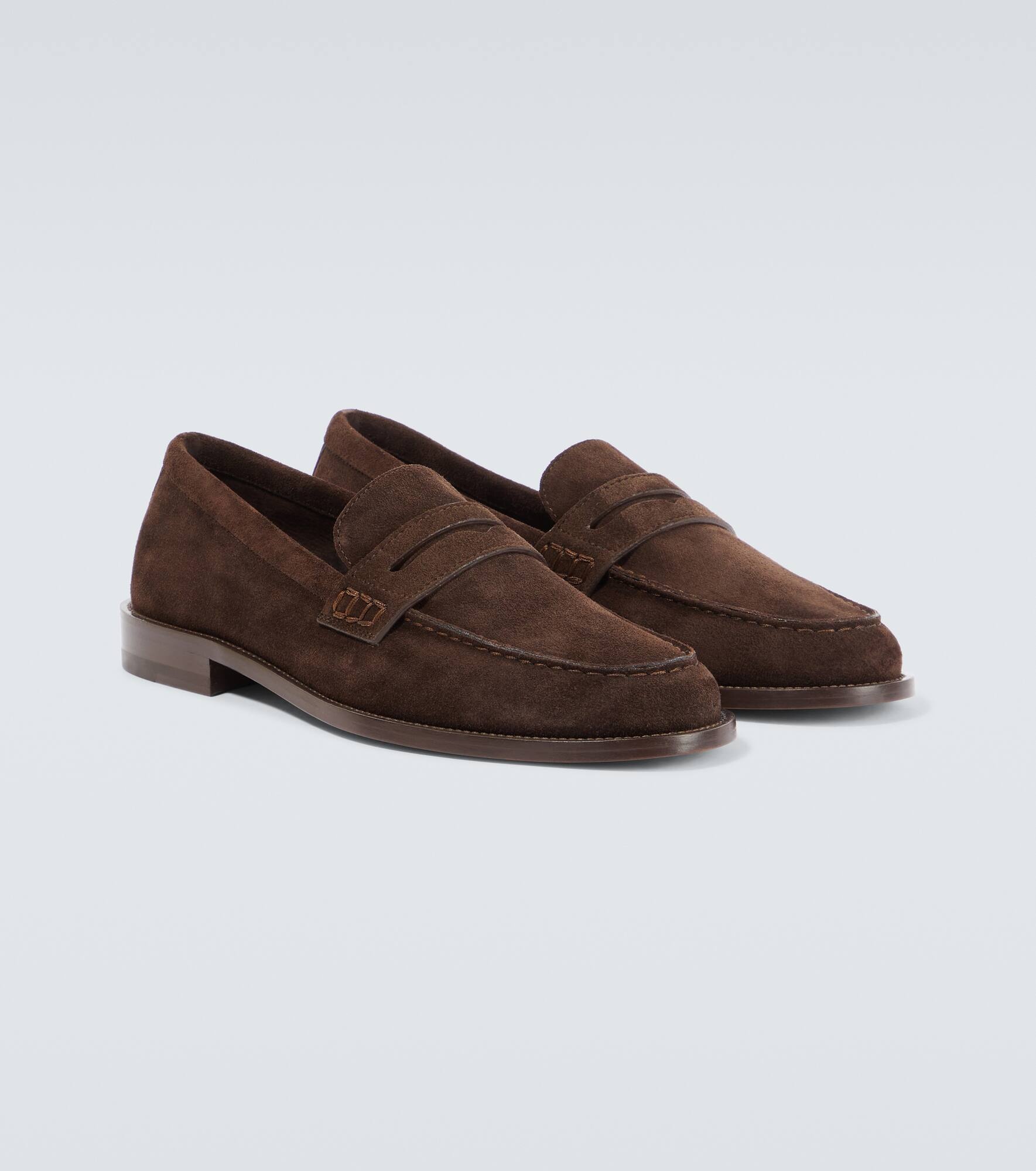 Perry suede penny loafers - 4