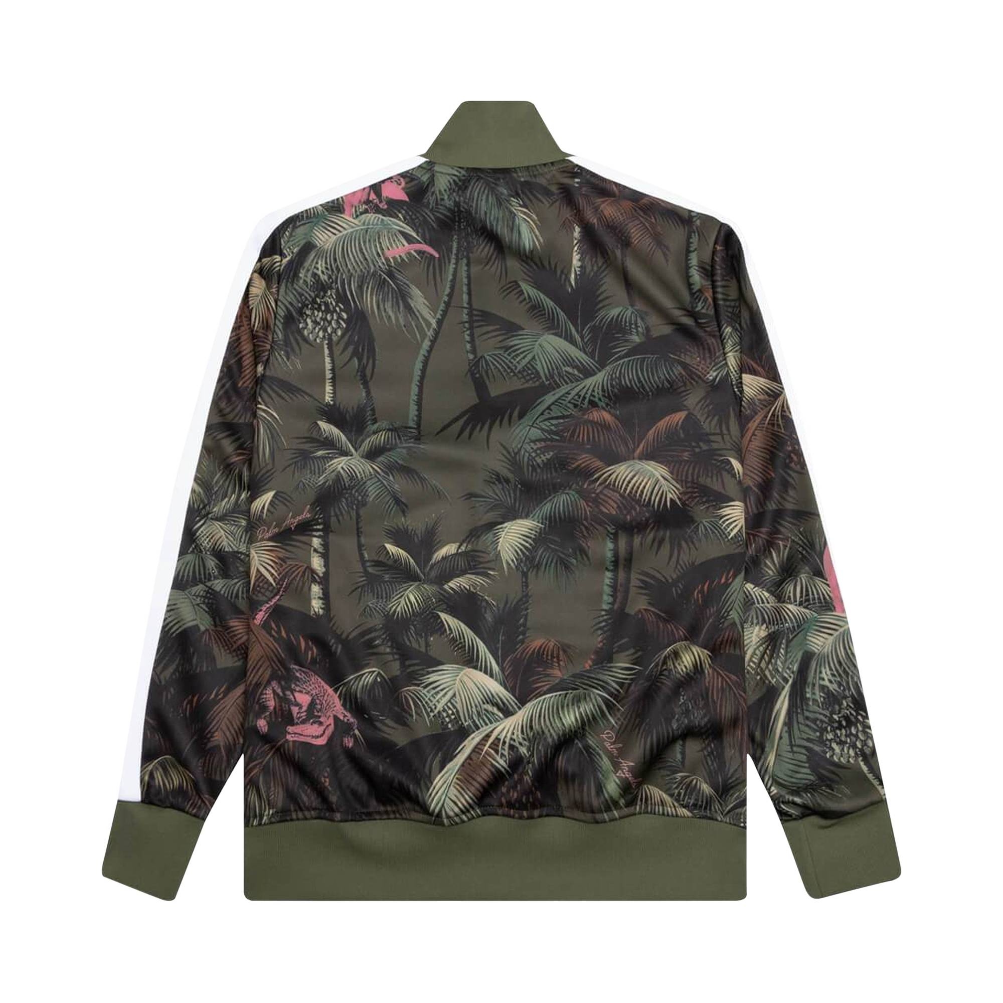 Palm Angels Jungle Classic Track Jacket 'Green' - 2