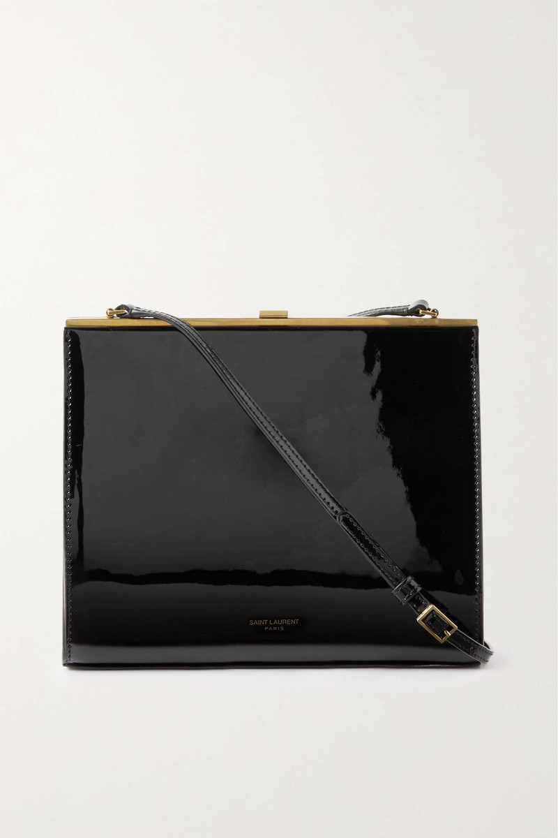 Le Anne-Marie small patent-leather shoulder bag - 1